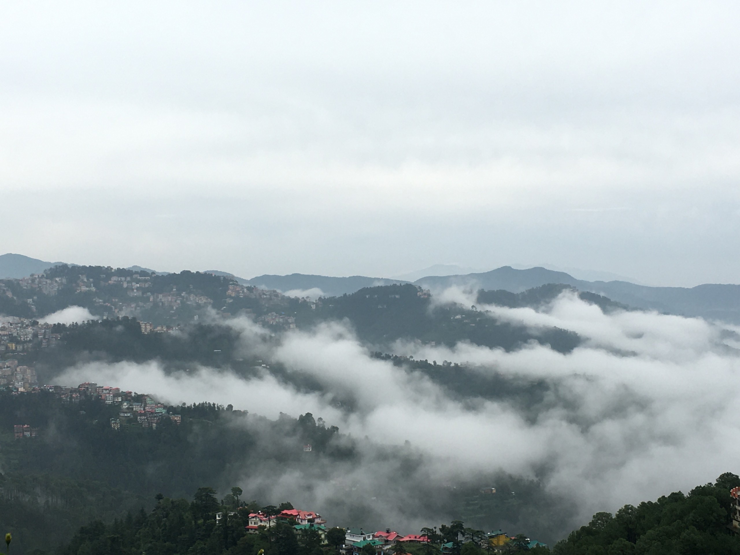Fog on the mountains