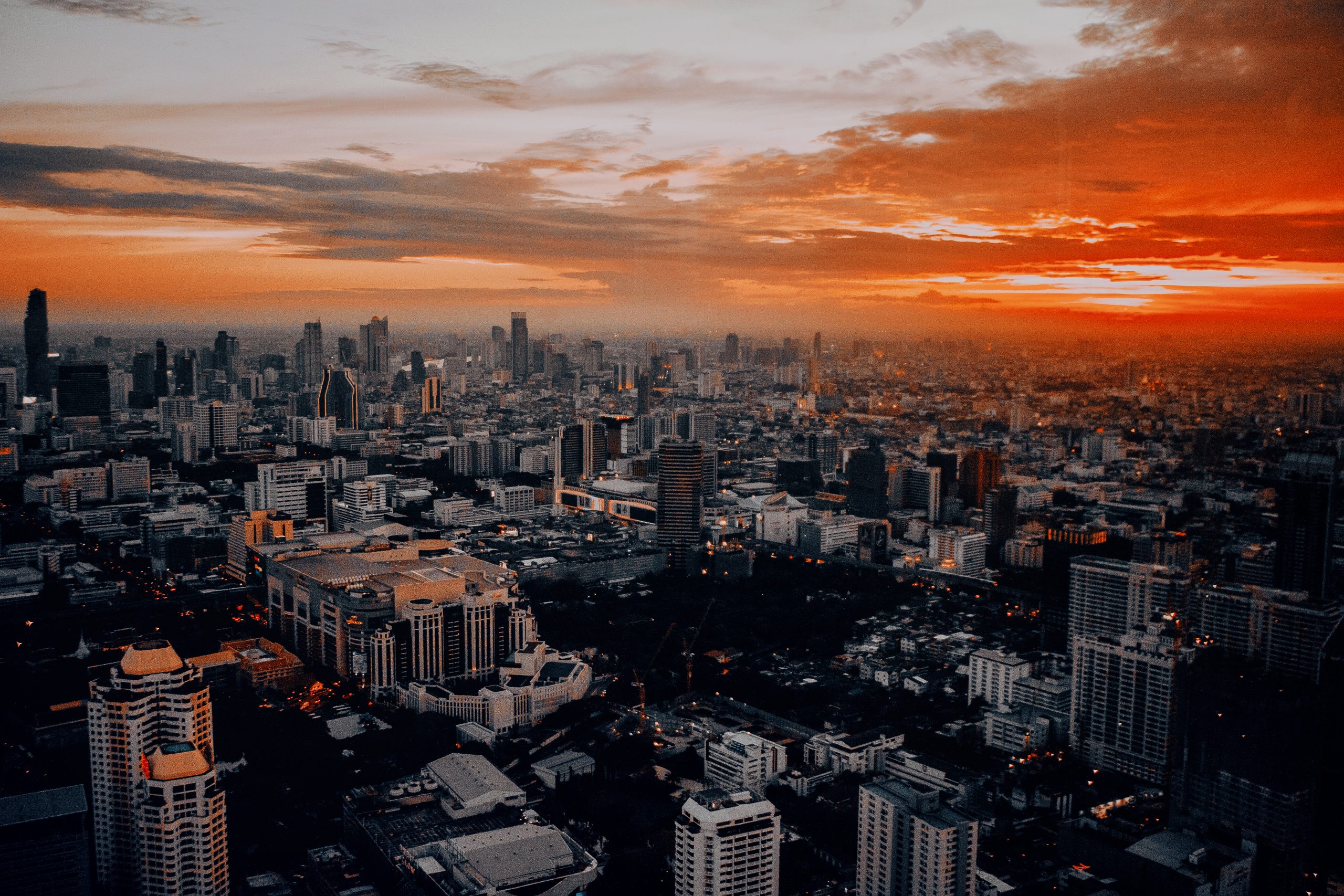 Bangkok City Sunset