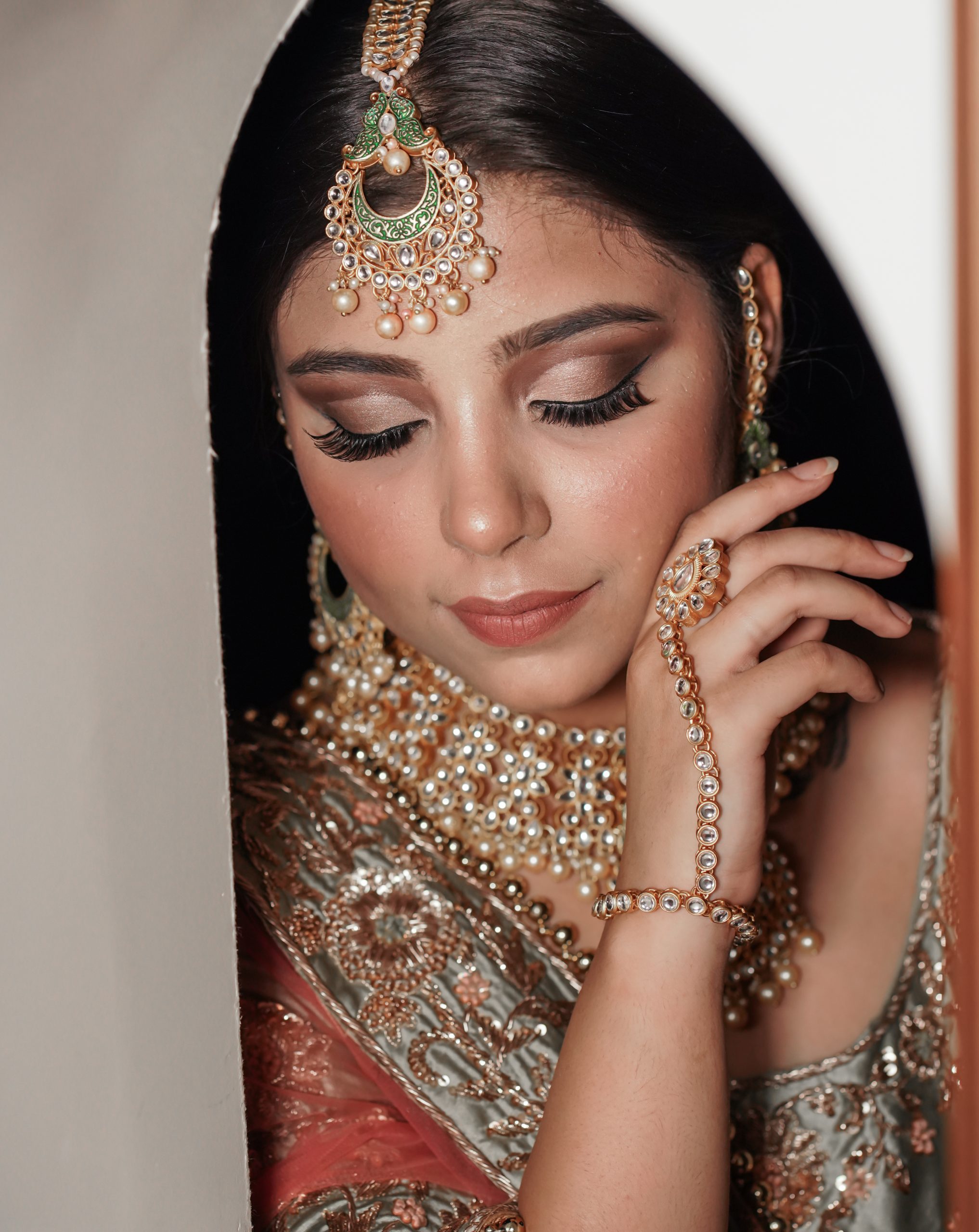 Beautiful Bride with Jewelry