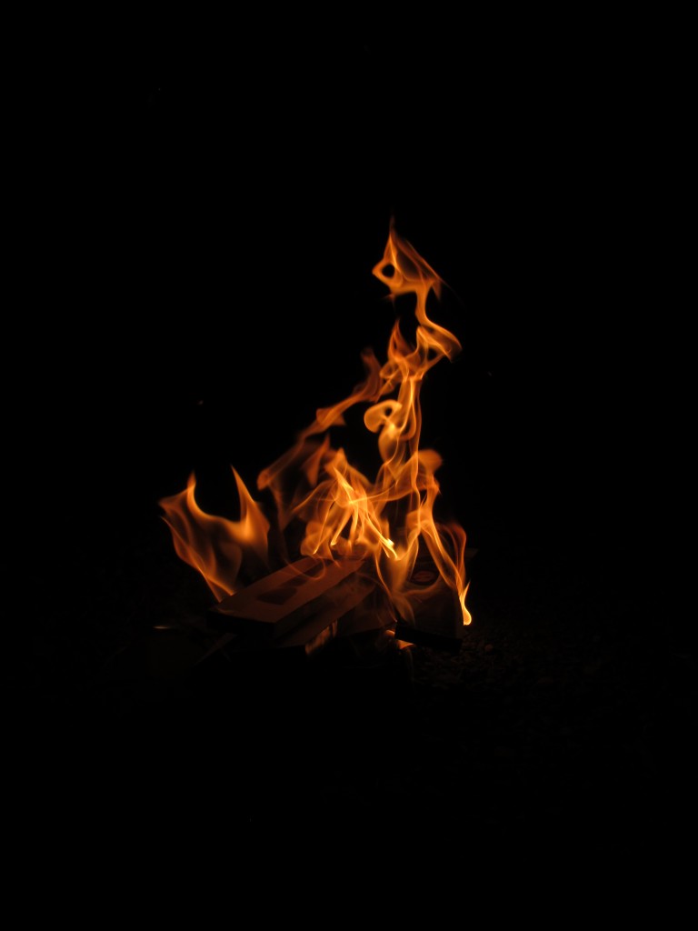 Fire On Black Background Pixahive