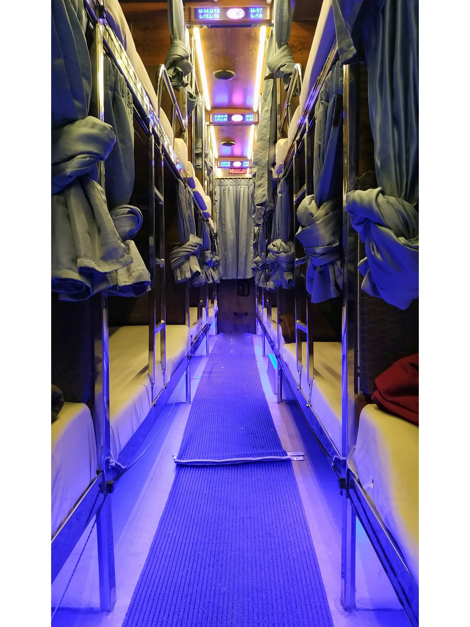 Sleeper Bus Interior