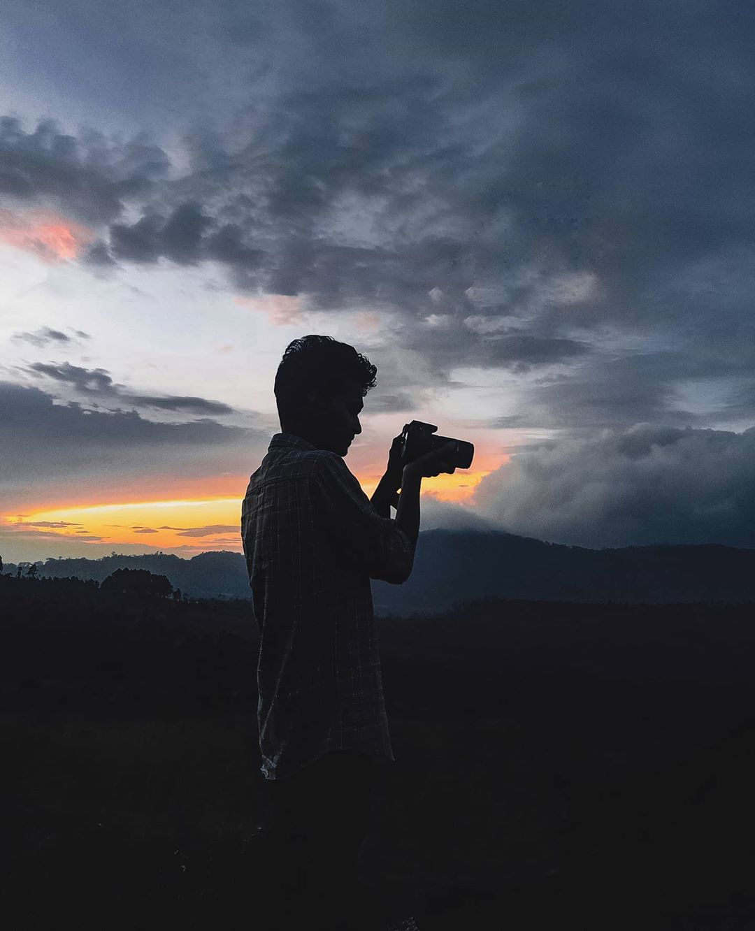 Silhouette of a Photographer