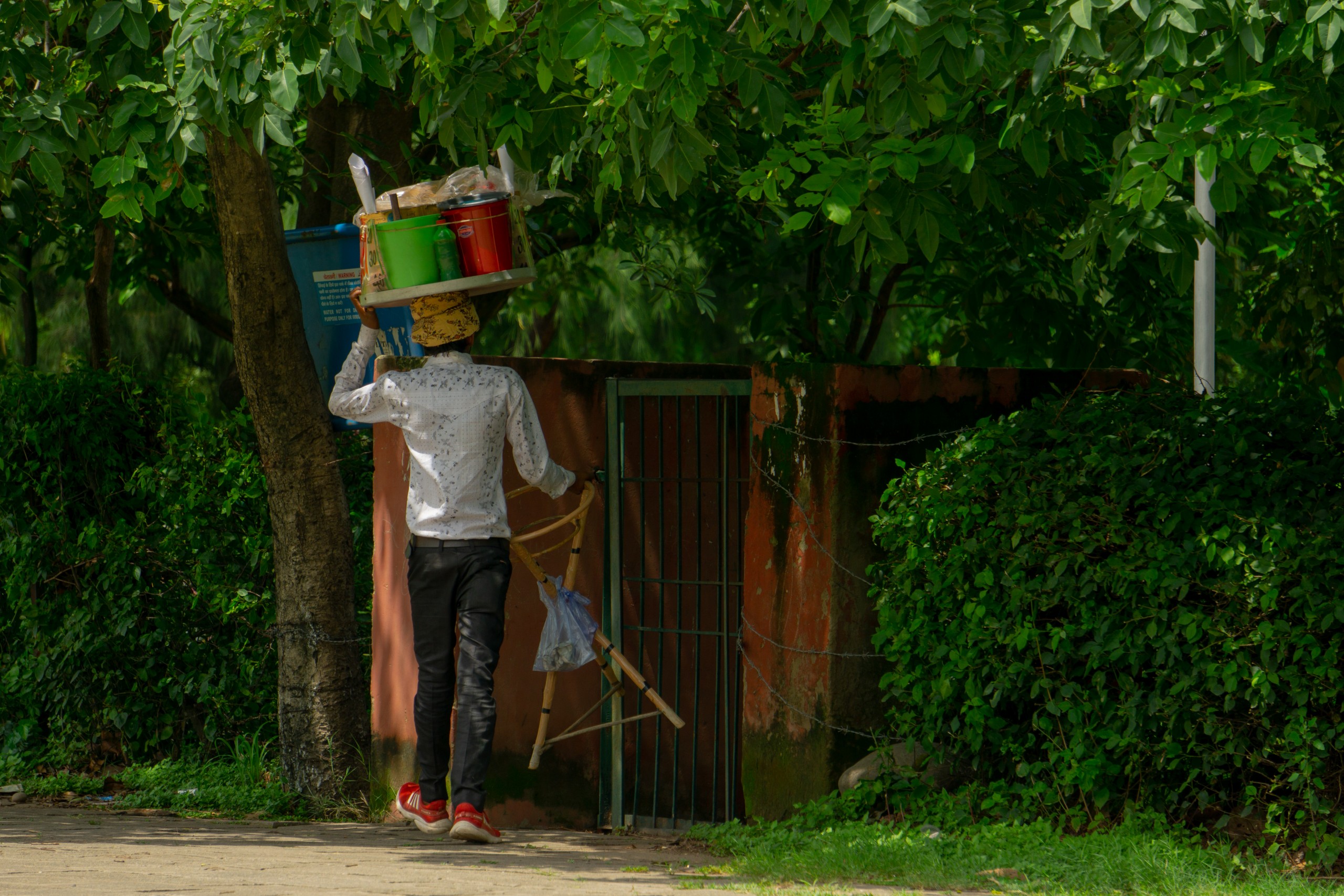 Street Vendor near a Park