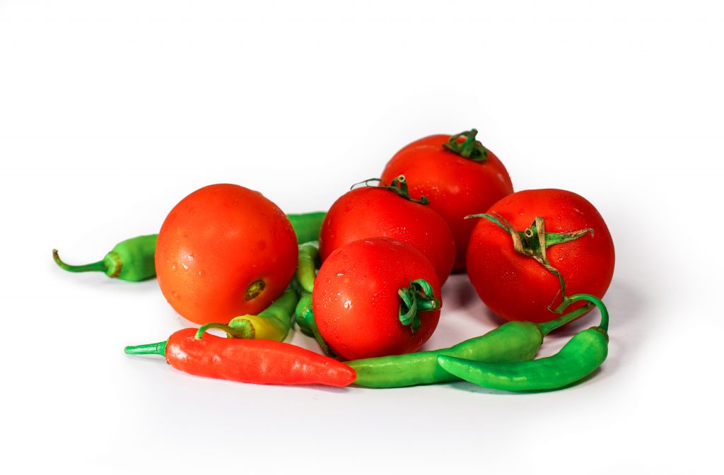 Tomatoes and Green Chilli PixaHive