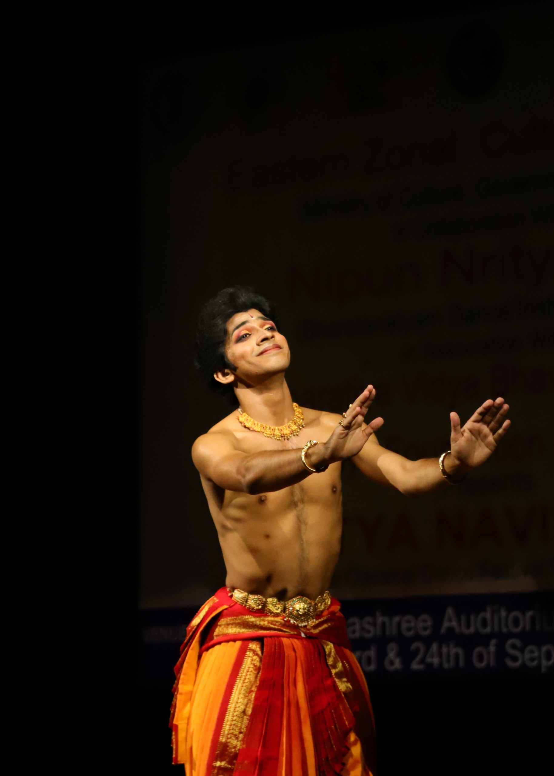 Traditional Indian Male Dancer