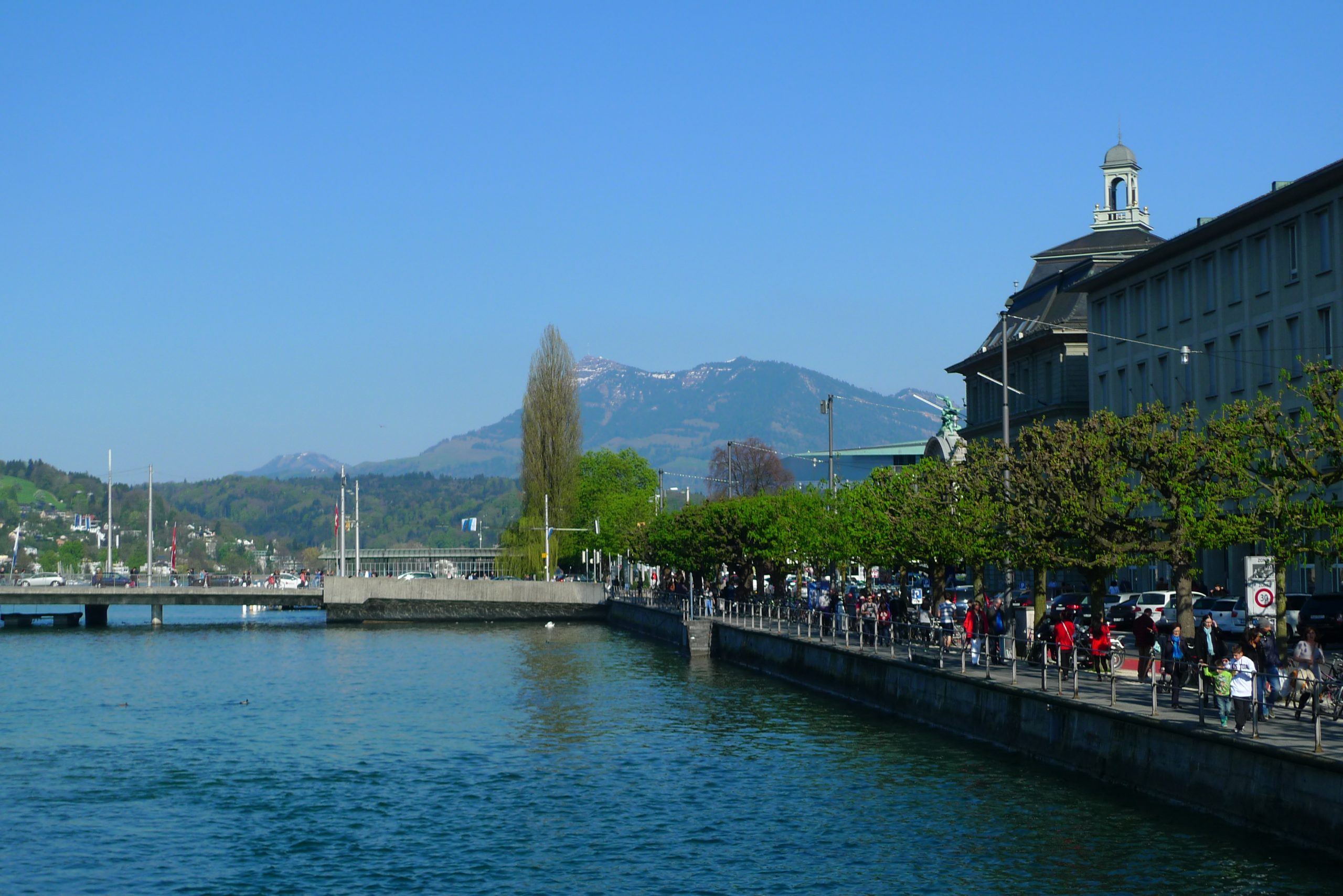 A Daytime Scenery in Lucerne, Switzerland