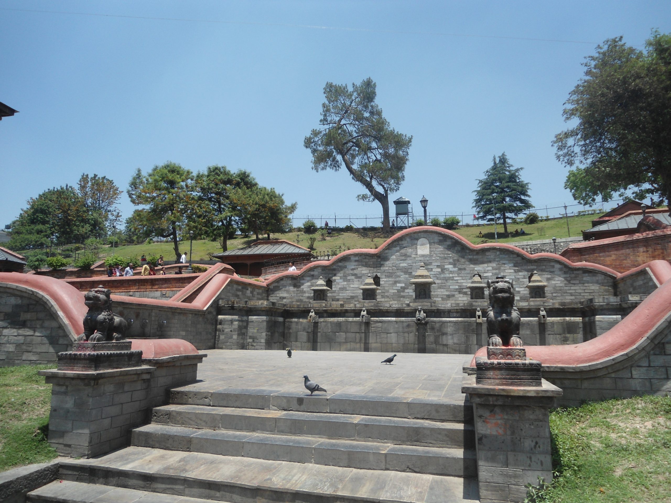 A public space in Kathmandu