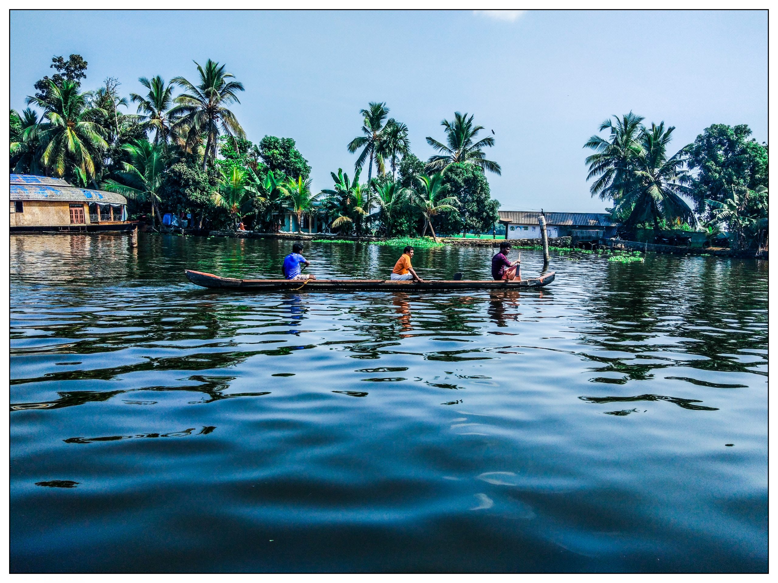 Allepy backwater , Kerala