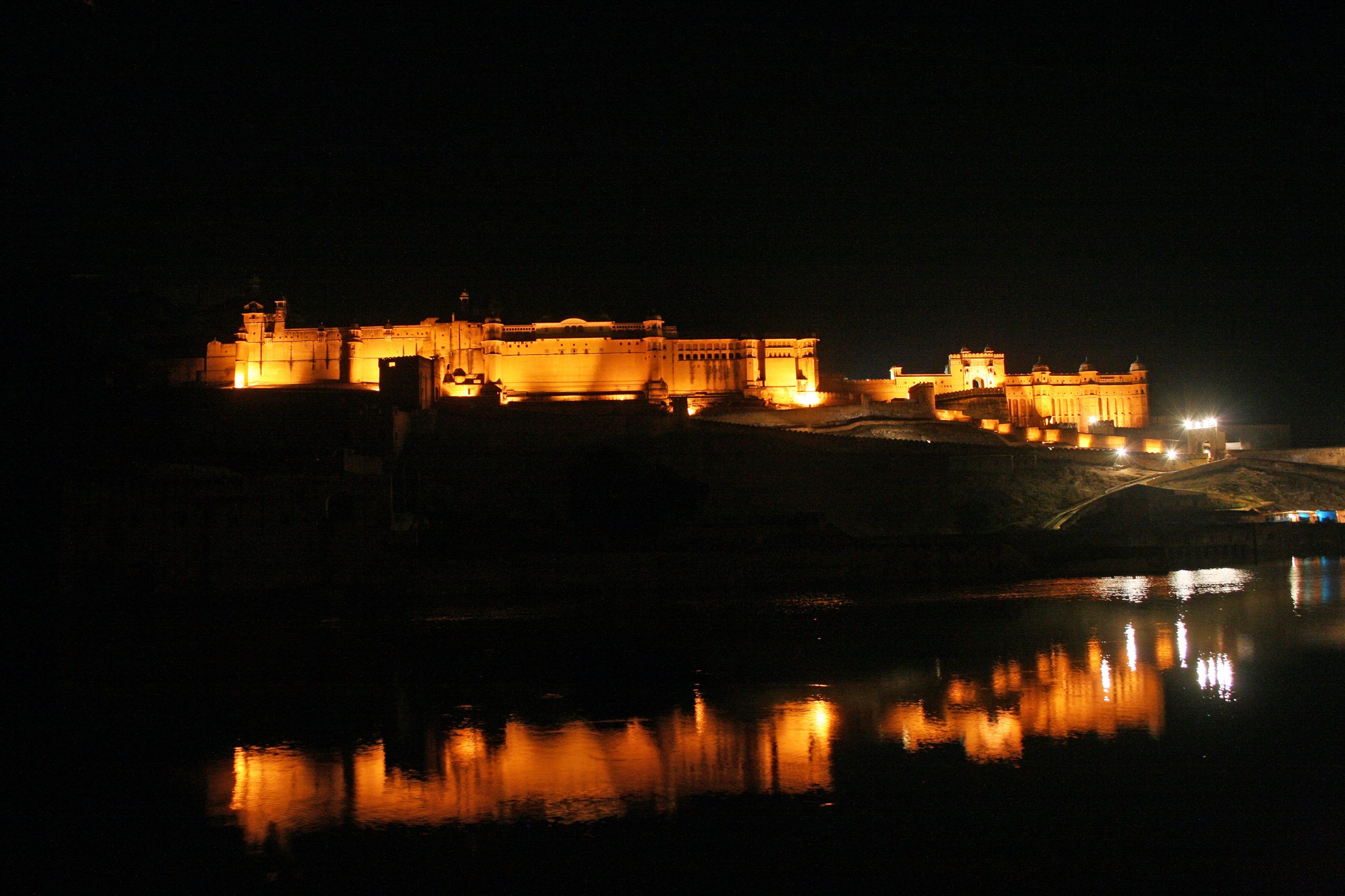 Night view of a Fort