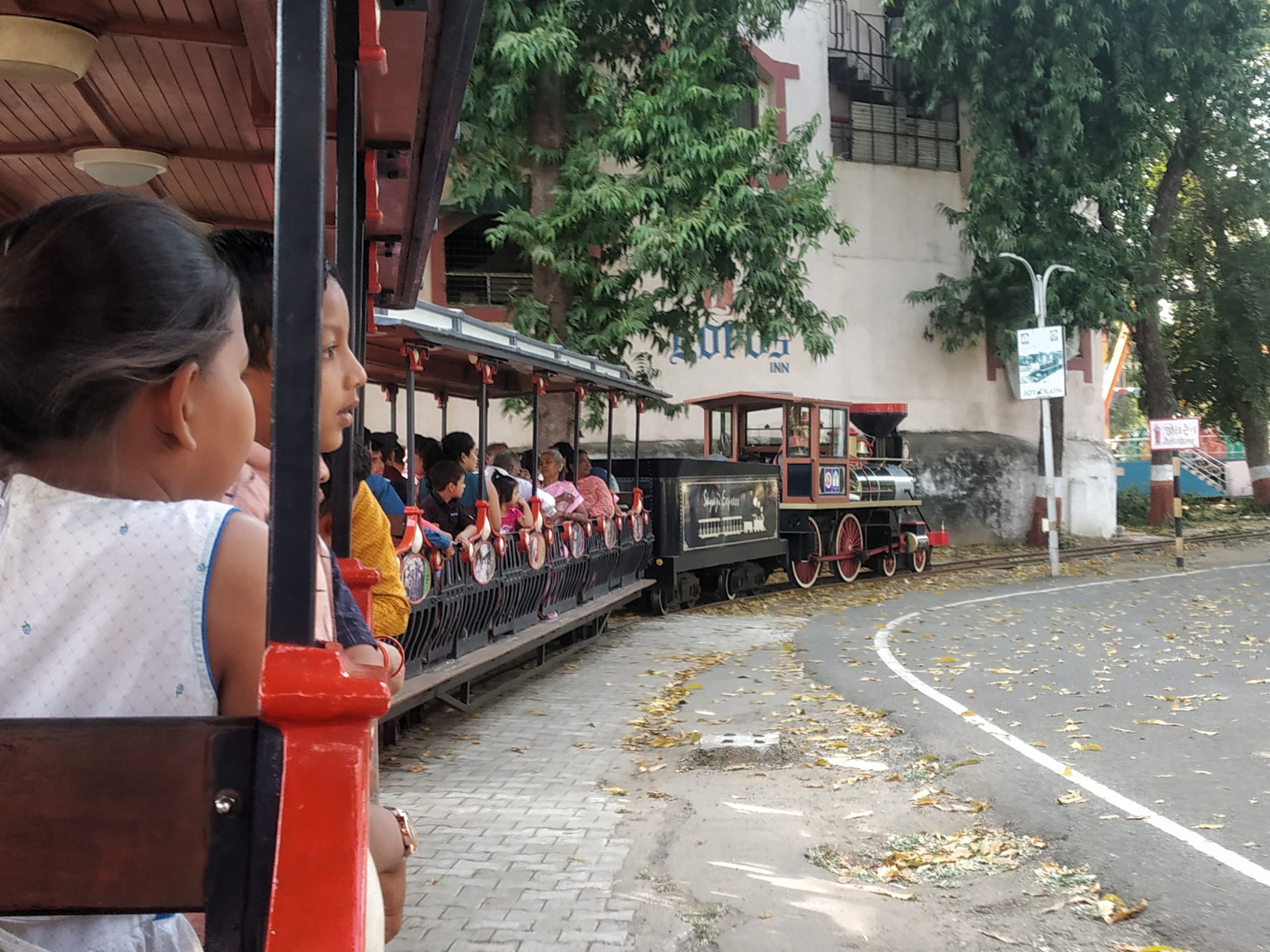 An Toy Train Ride at Sayagi Baug, Vadodara