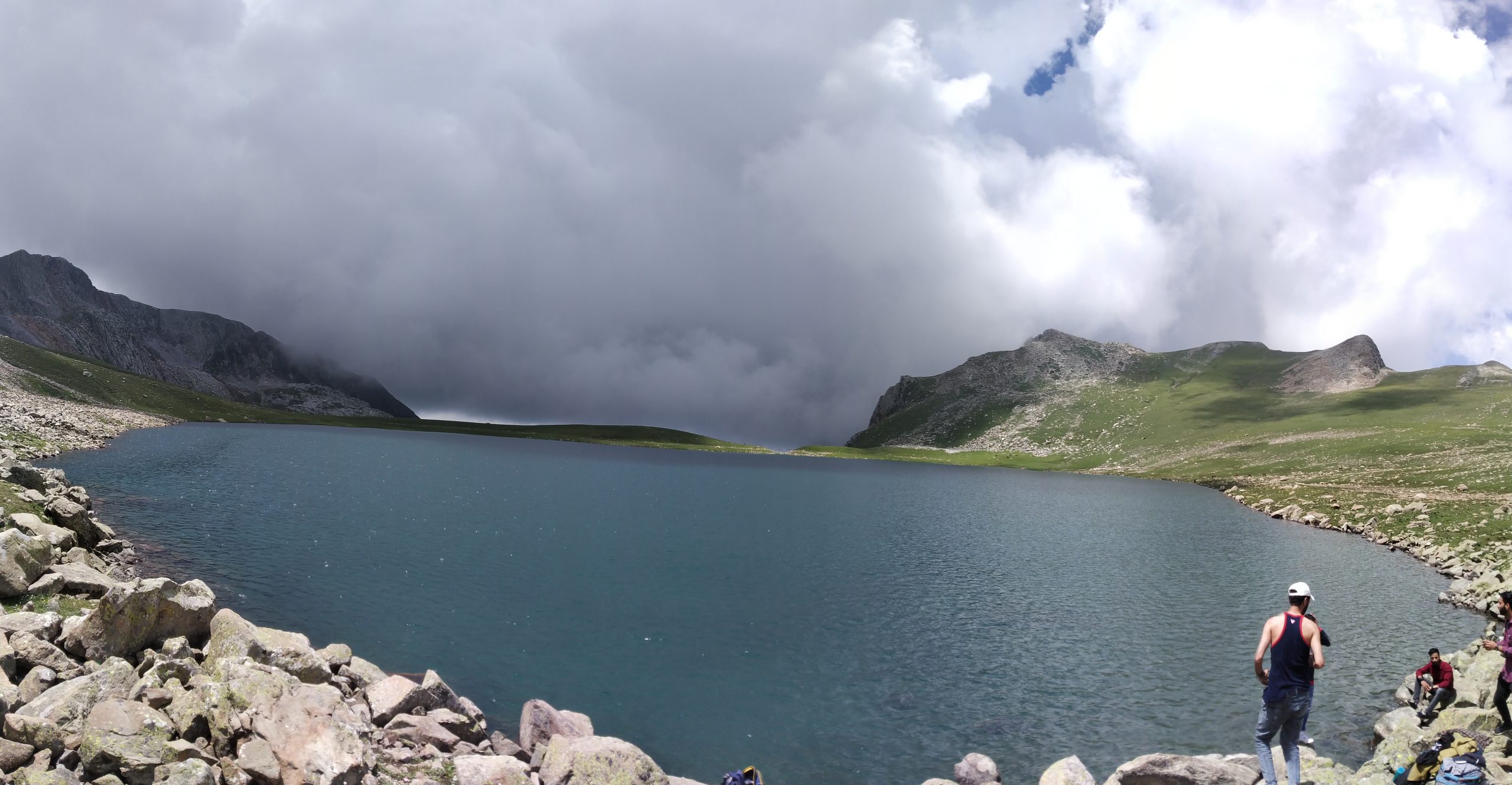 An alpine lake in Himalaya