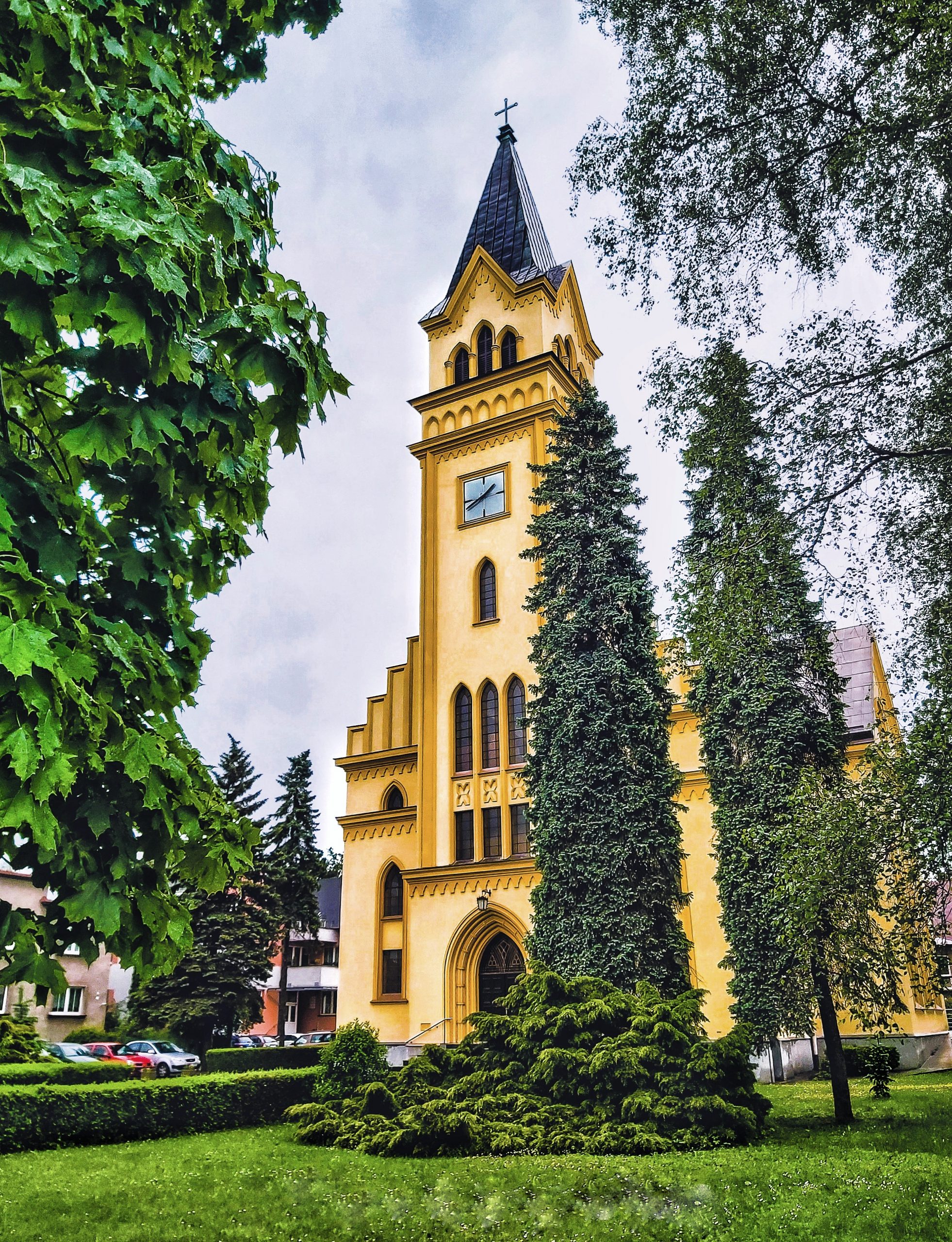 Heavenly church in Czech Republic.