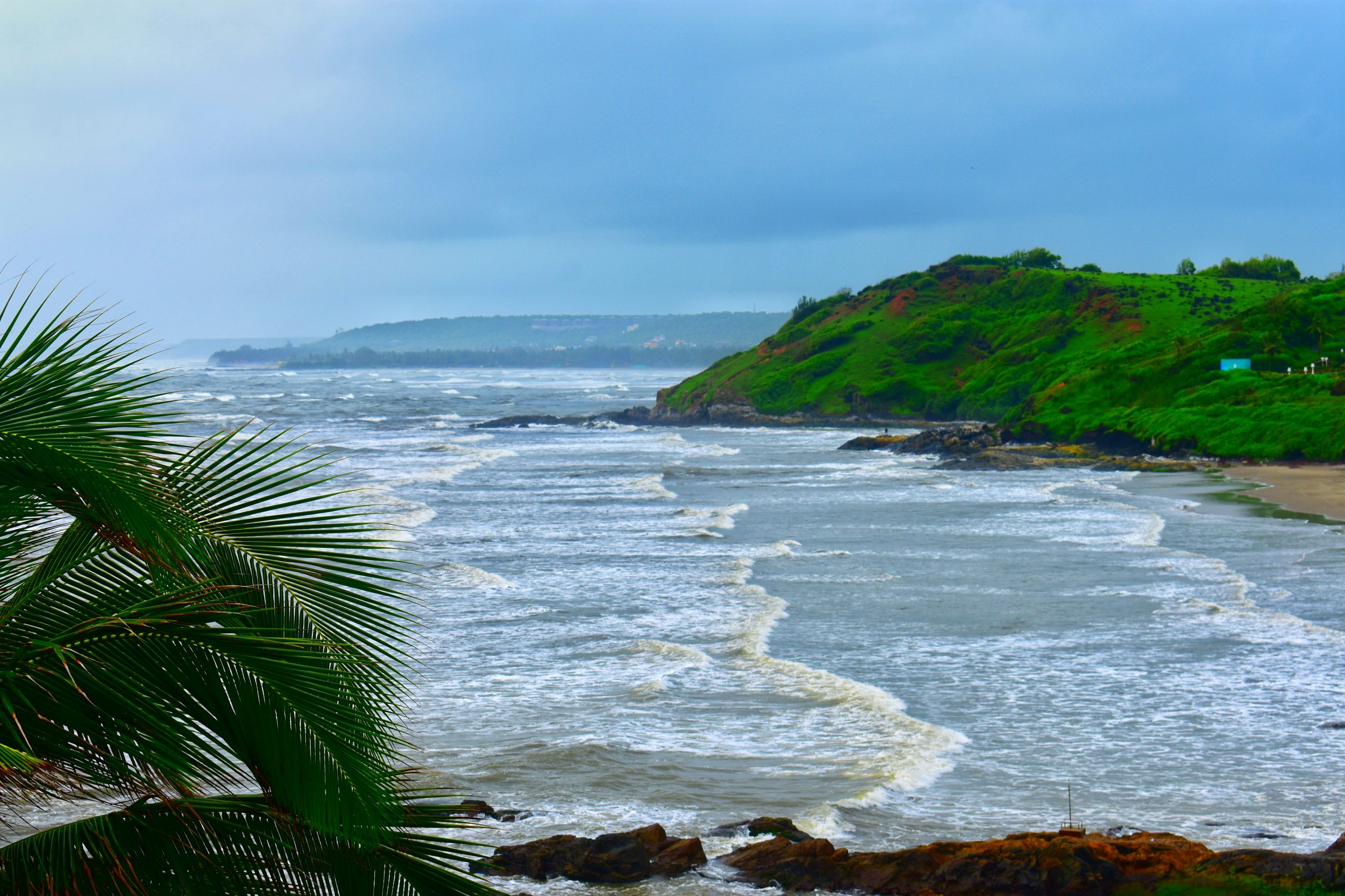 Beauty of Anjuna Beach in Goa