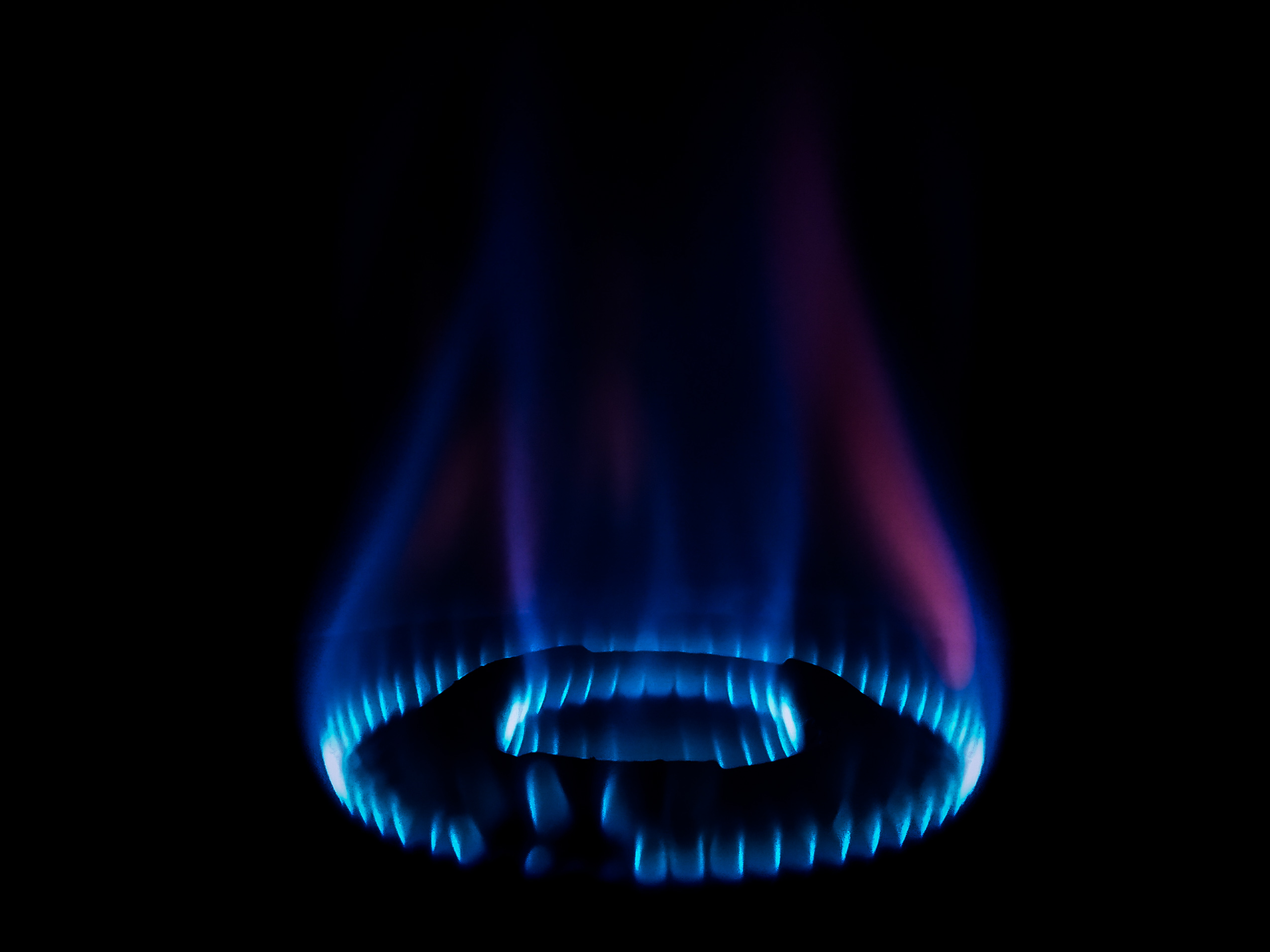 Blue Flame on Focus
