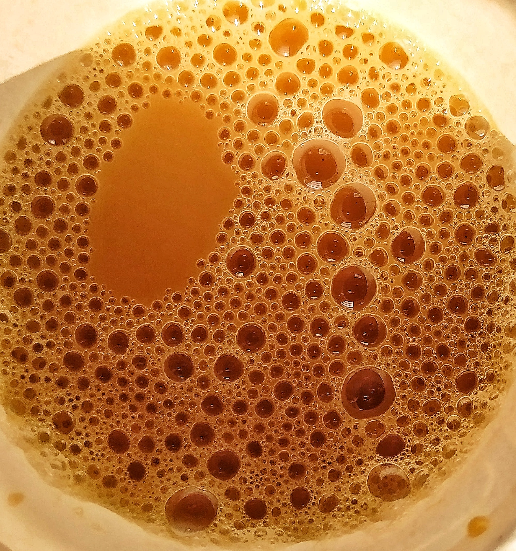 Bubbles in tea