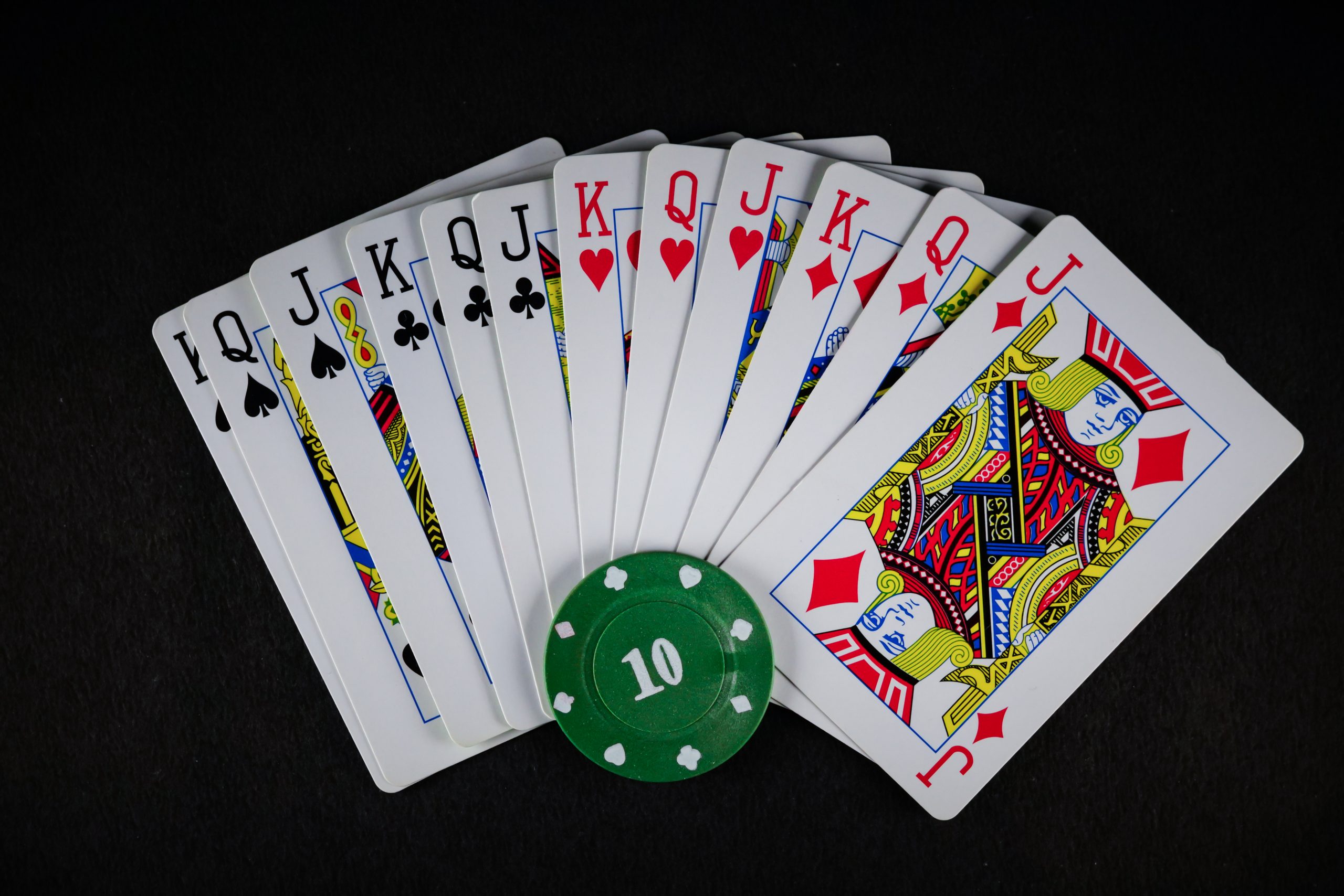 Cards with Green Poker