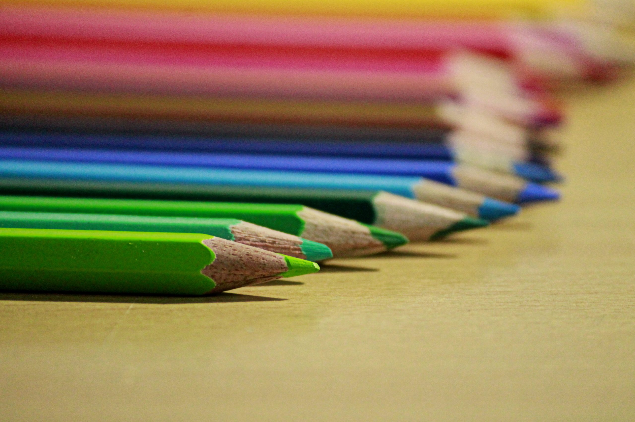 Color Pencils Close-up