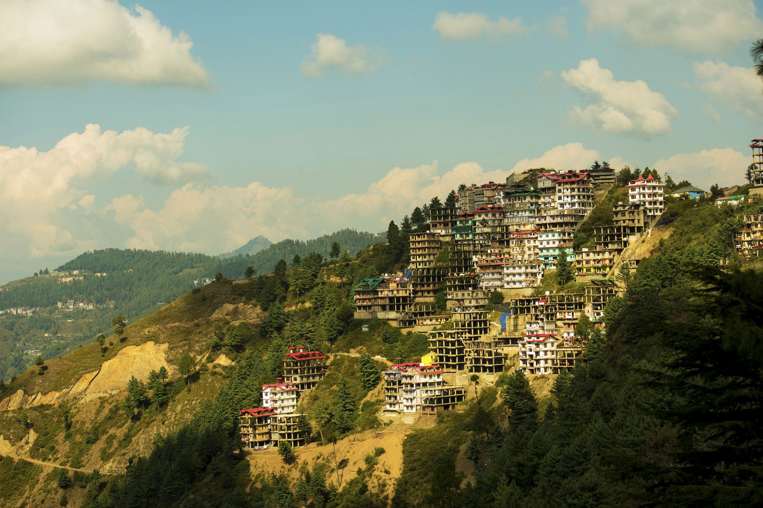 Colorful Houses of Shimla