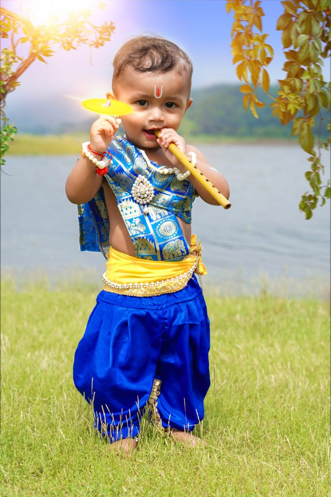 Krishna getup for clearance babies