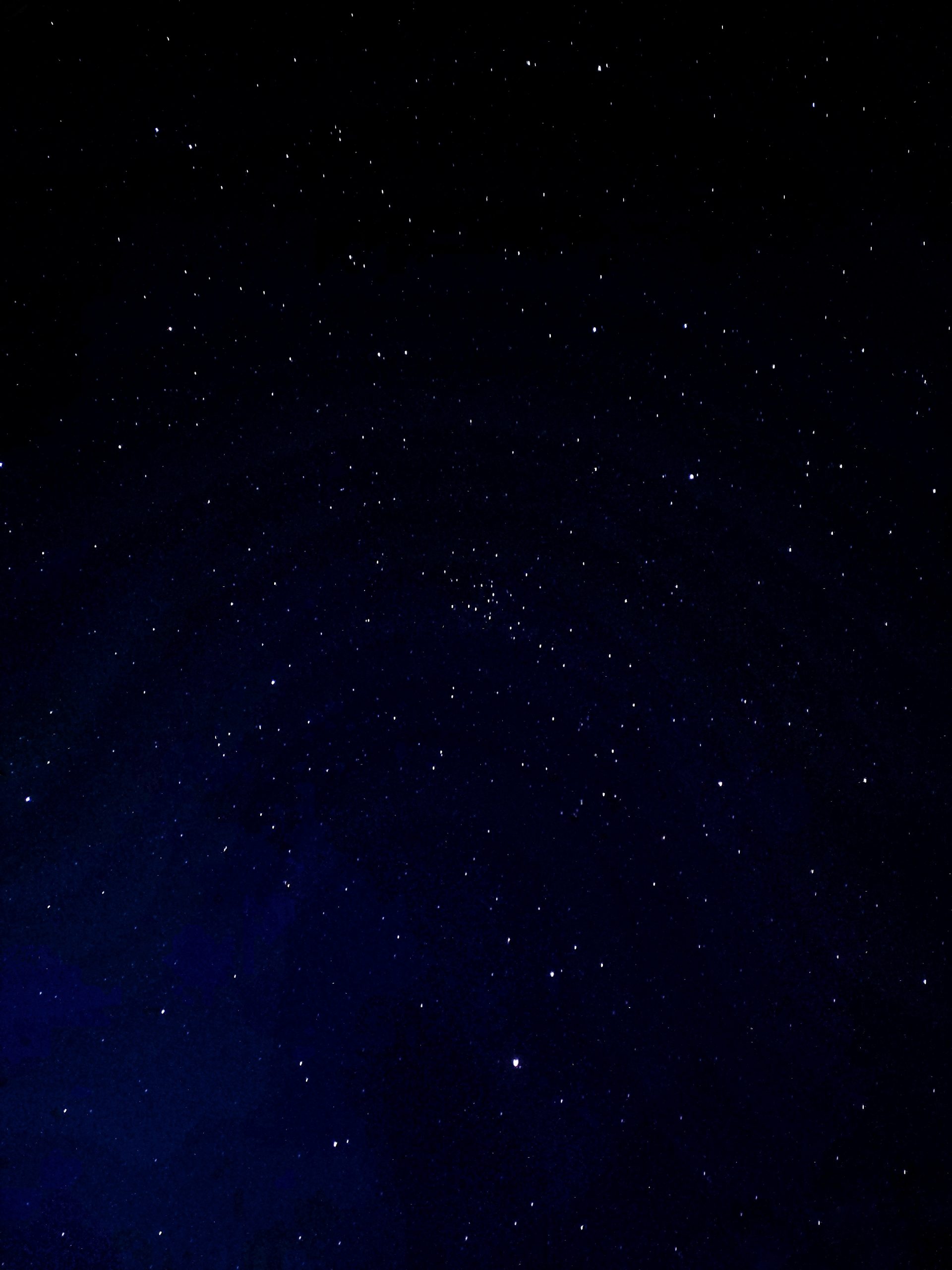 Dark Blue Night Sky with Stars