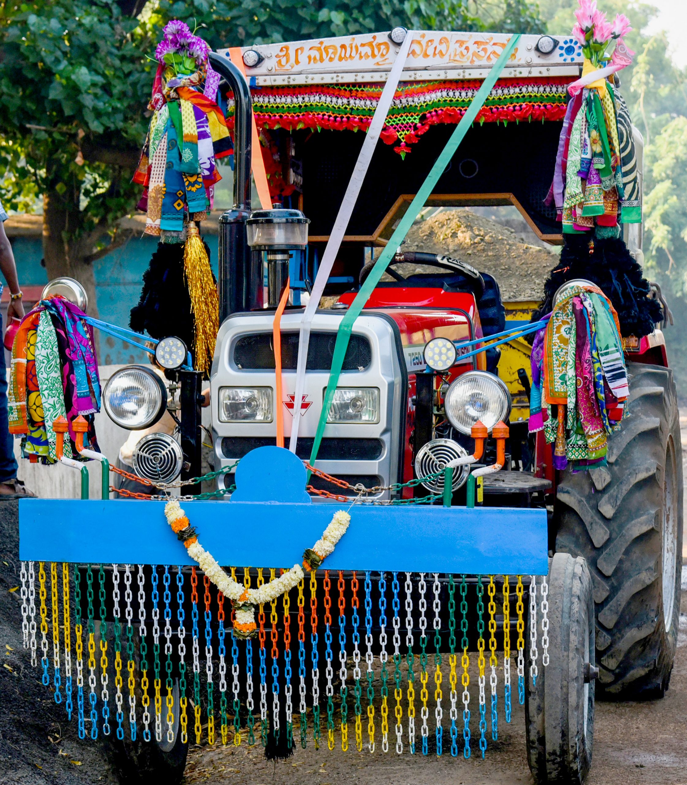 Decorated Tractor