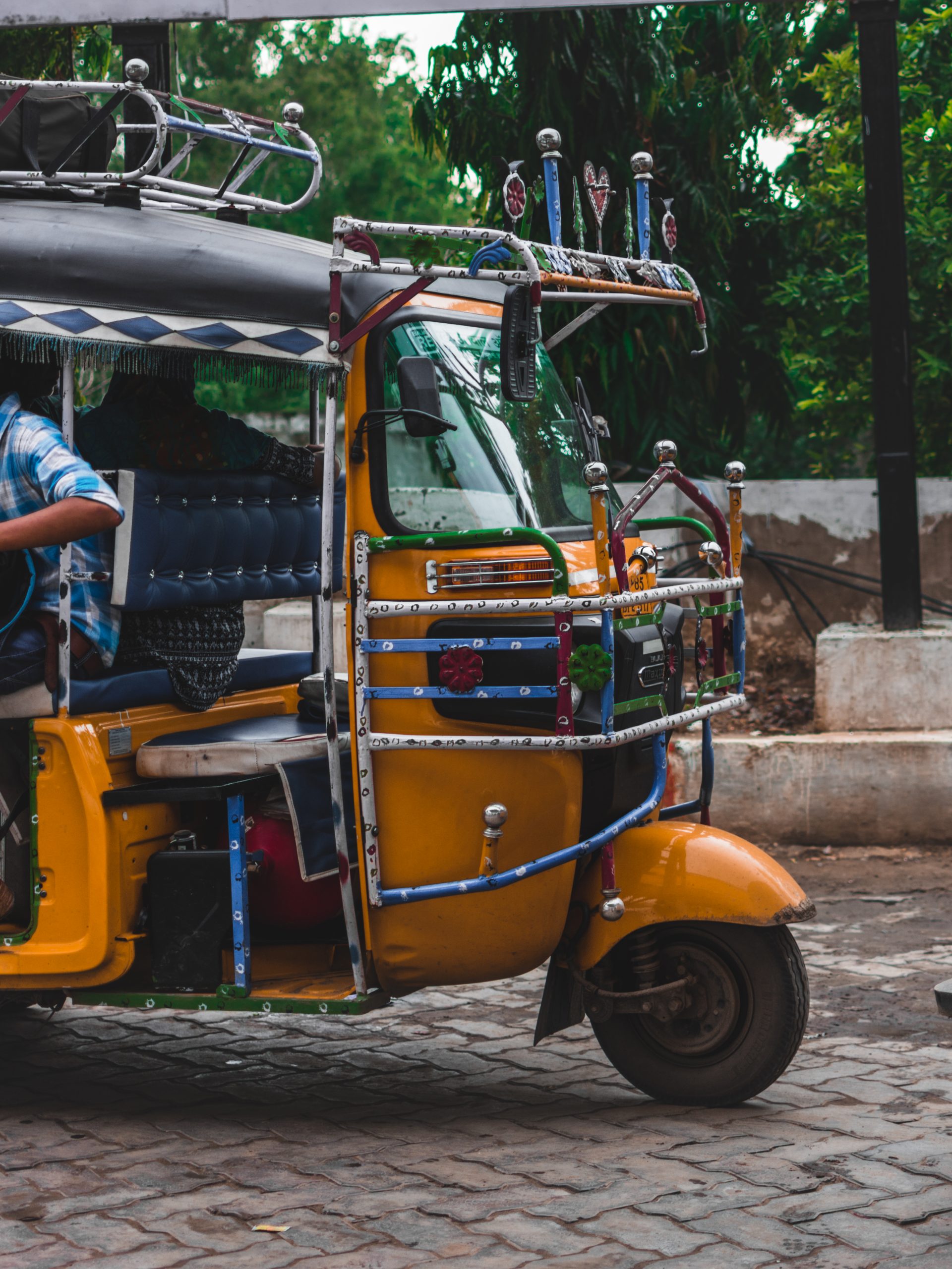 Parked Rickshaw