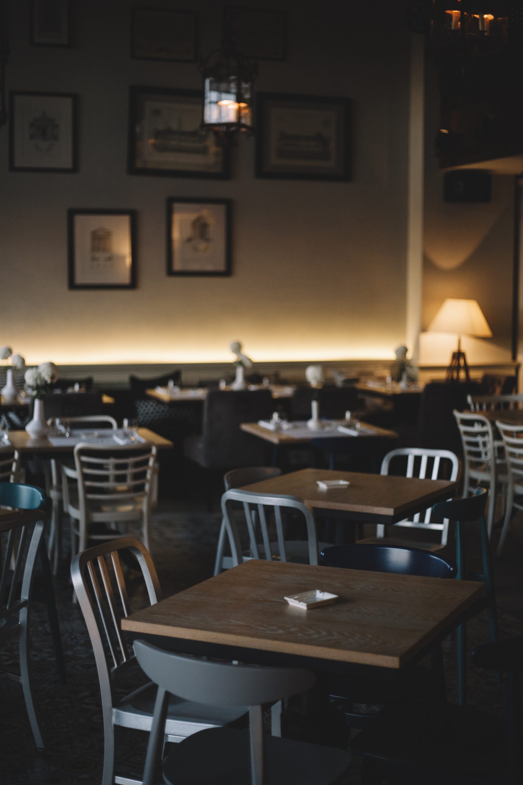 Empty Restaurant Interior