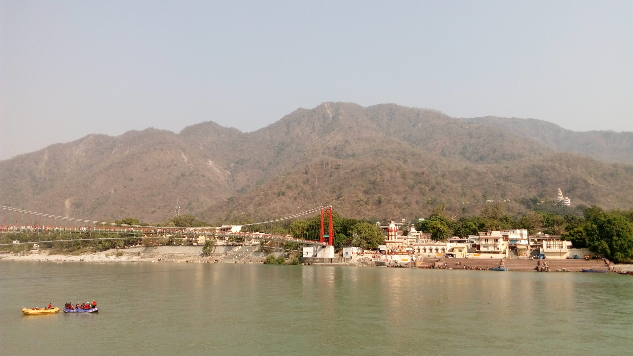 Ganga river in Rishikesh