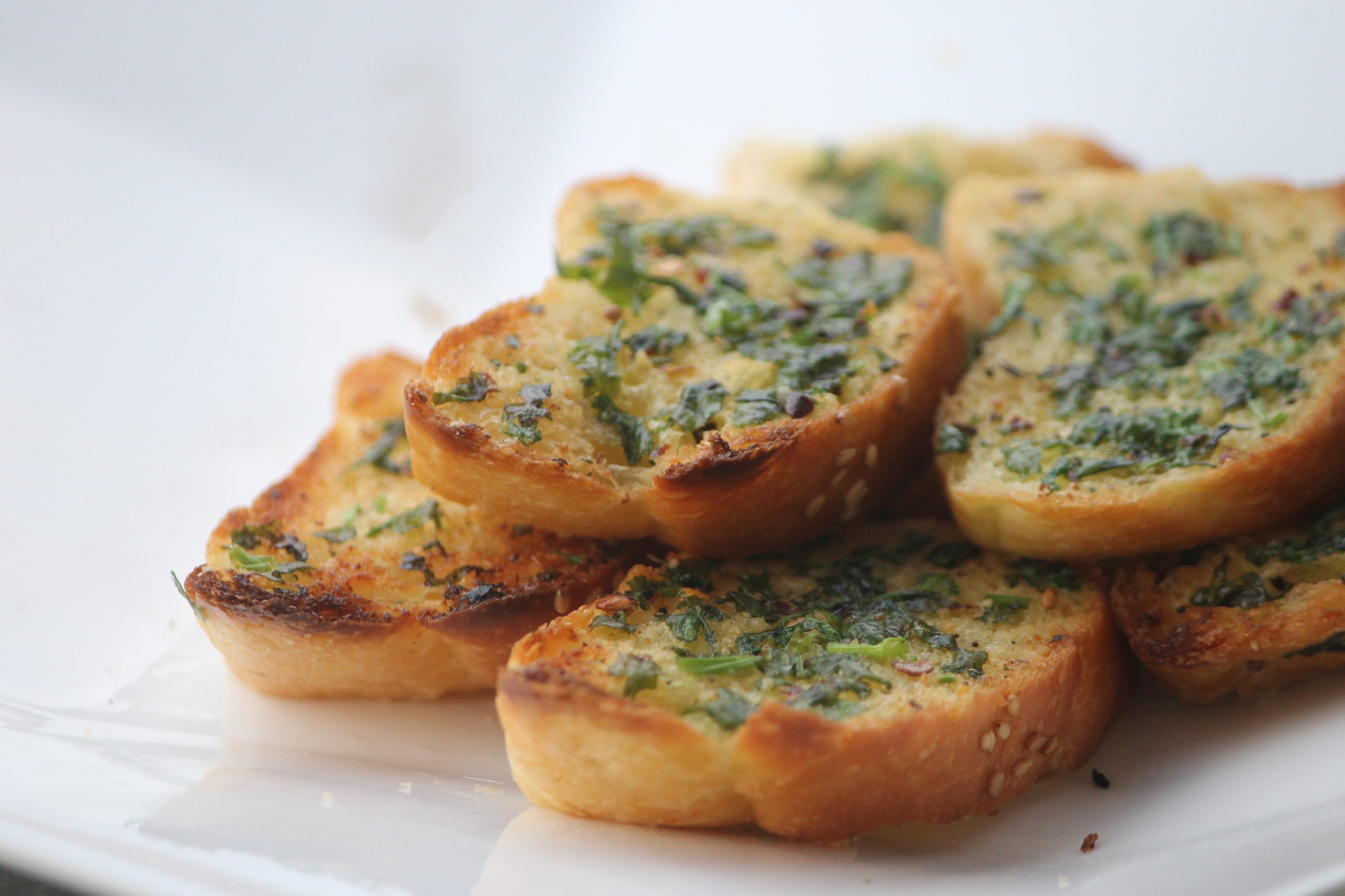 Garlic bread edibles