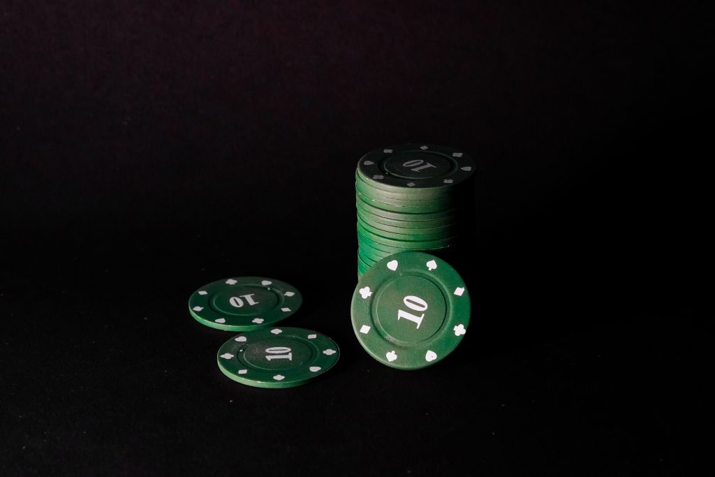 Green pokers chips PixaHive