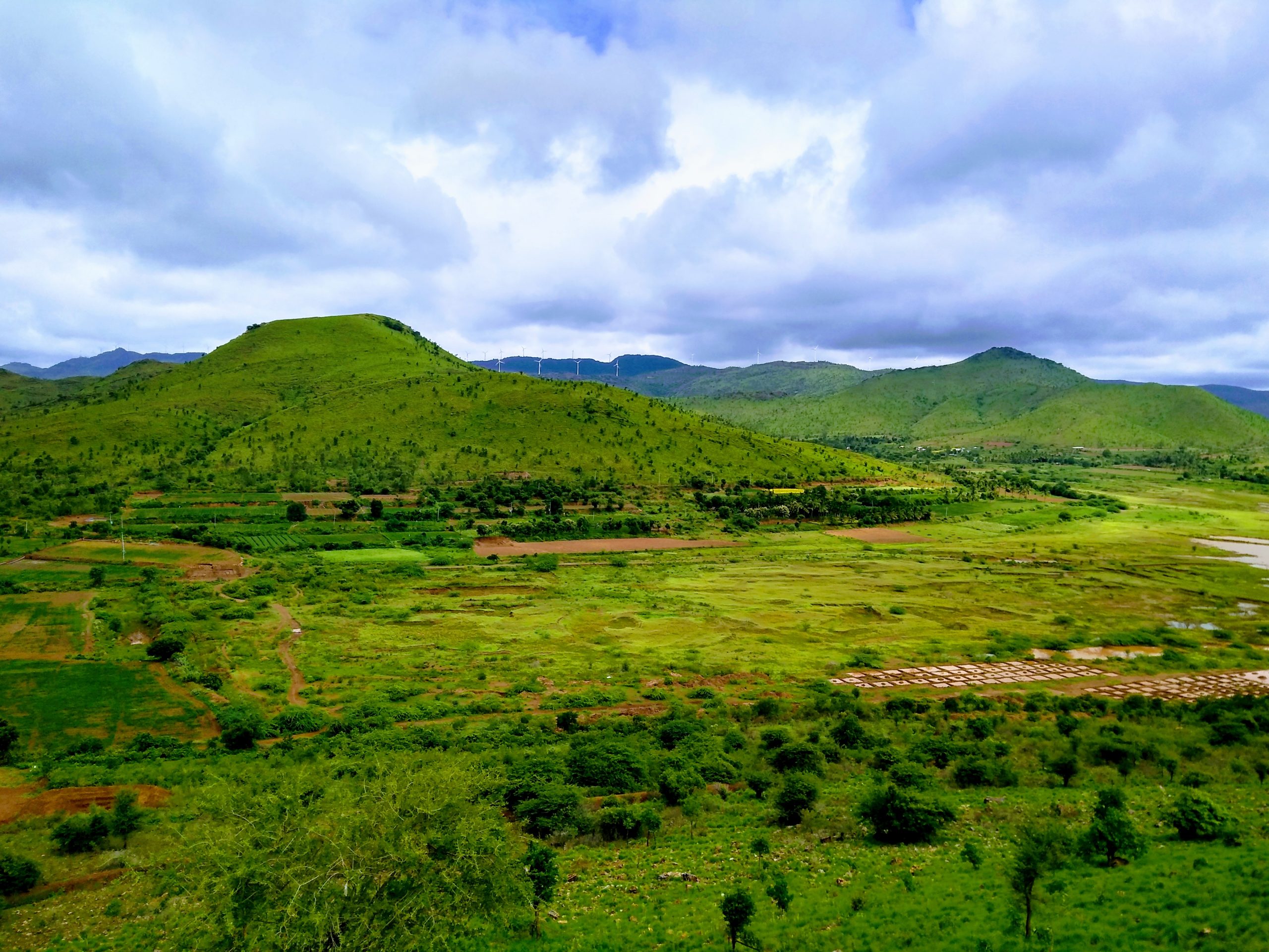 Hill on Landscape Scenery