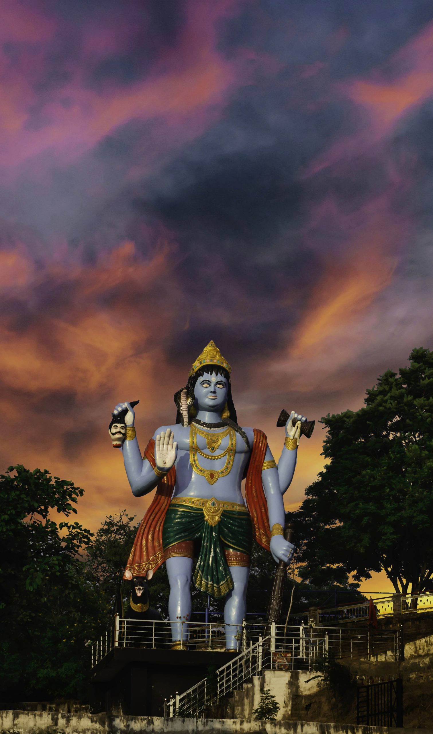 Indian god’s statue