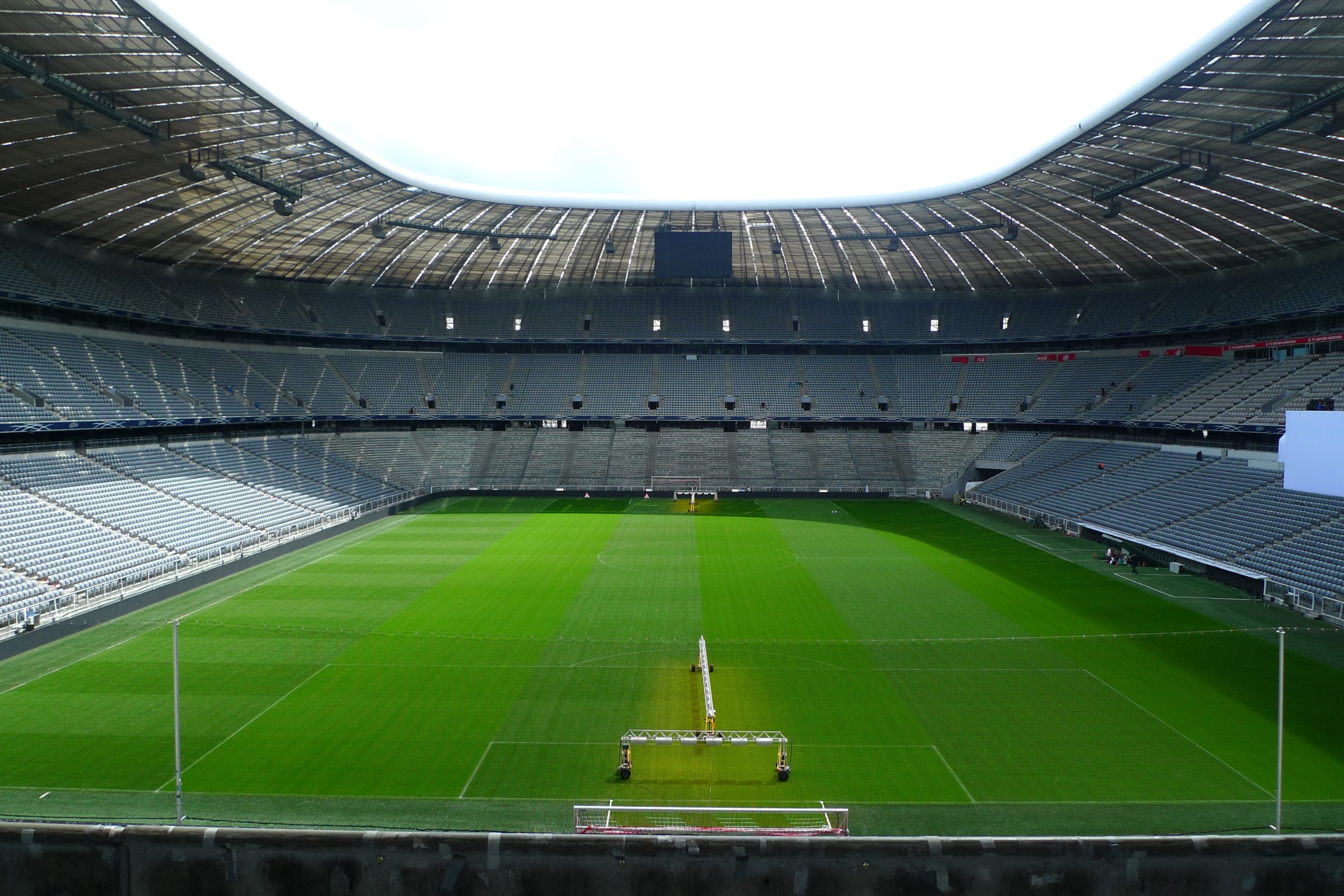 Inside Allianz Arena Soccer Stadium