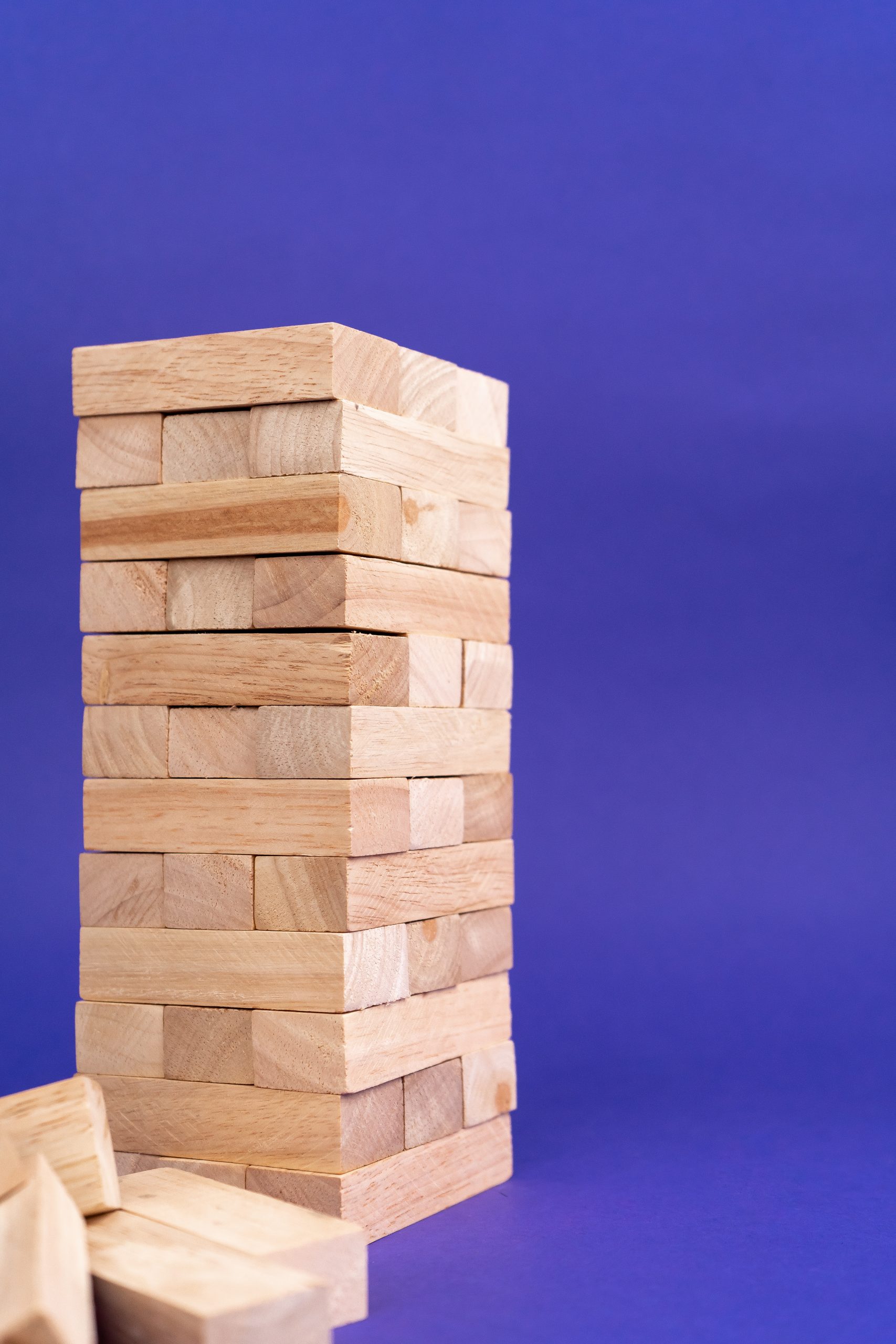 Jenga Wood tower