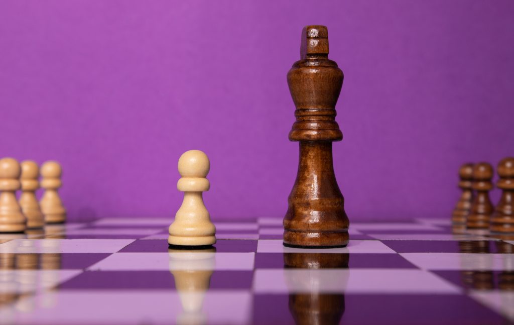 King and pawn opposite PixaHive