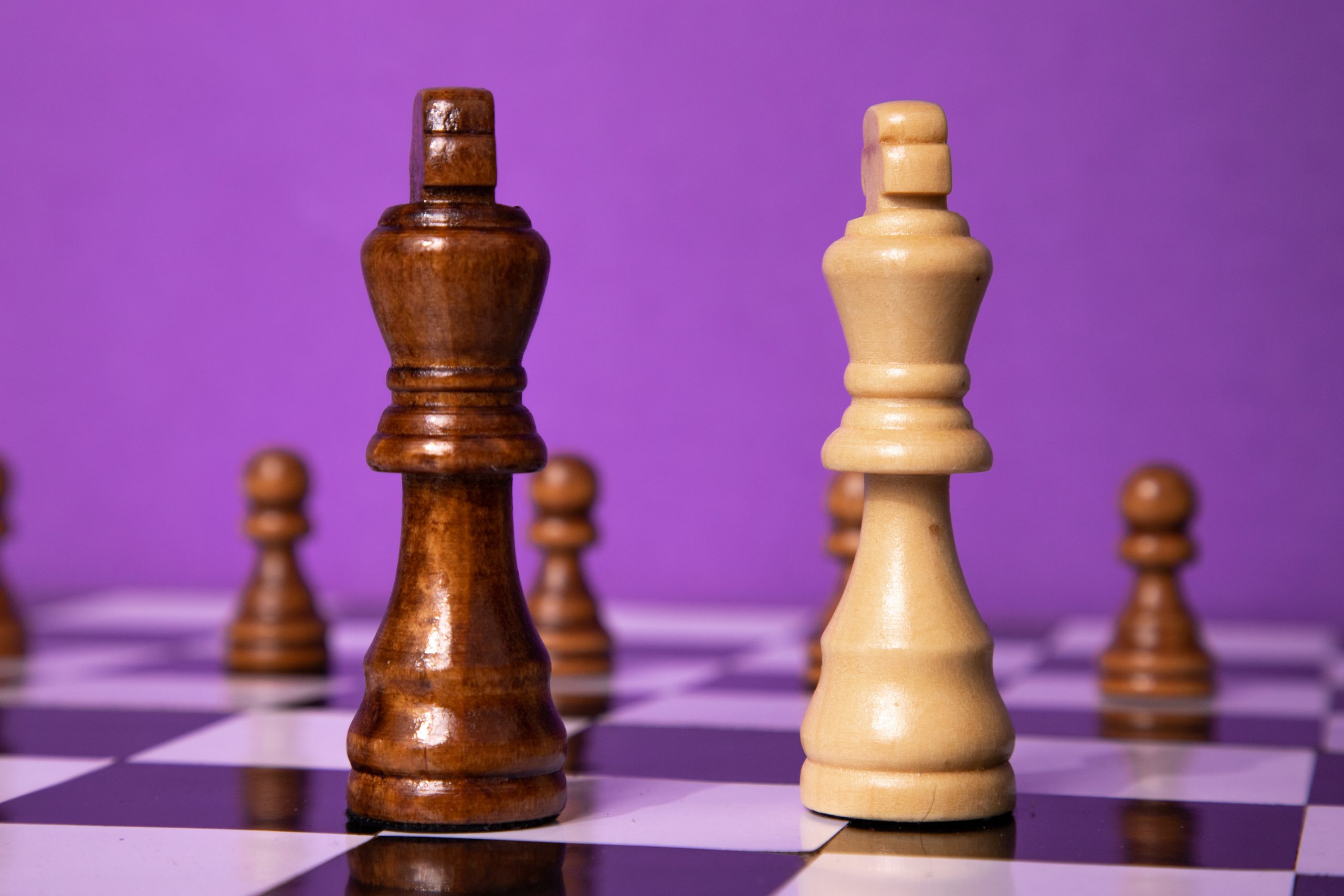Kings in chess board