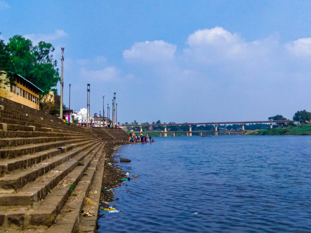 Krishna River ghat in Maharashtra PixaHive