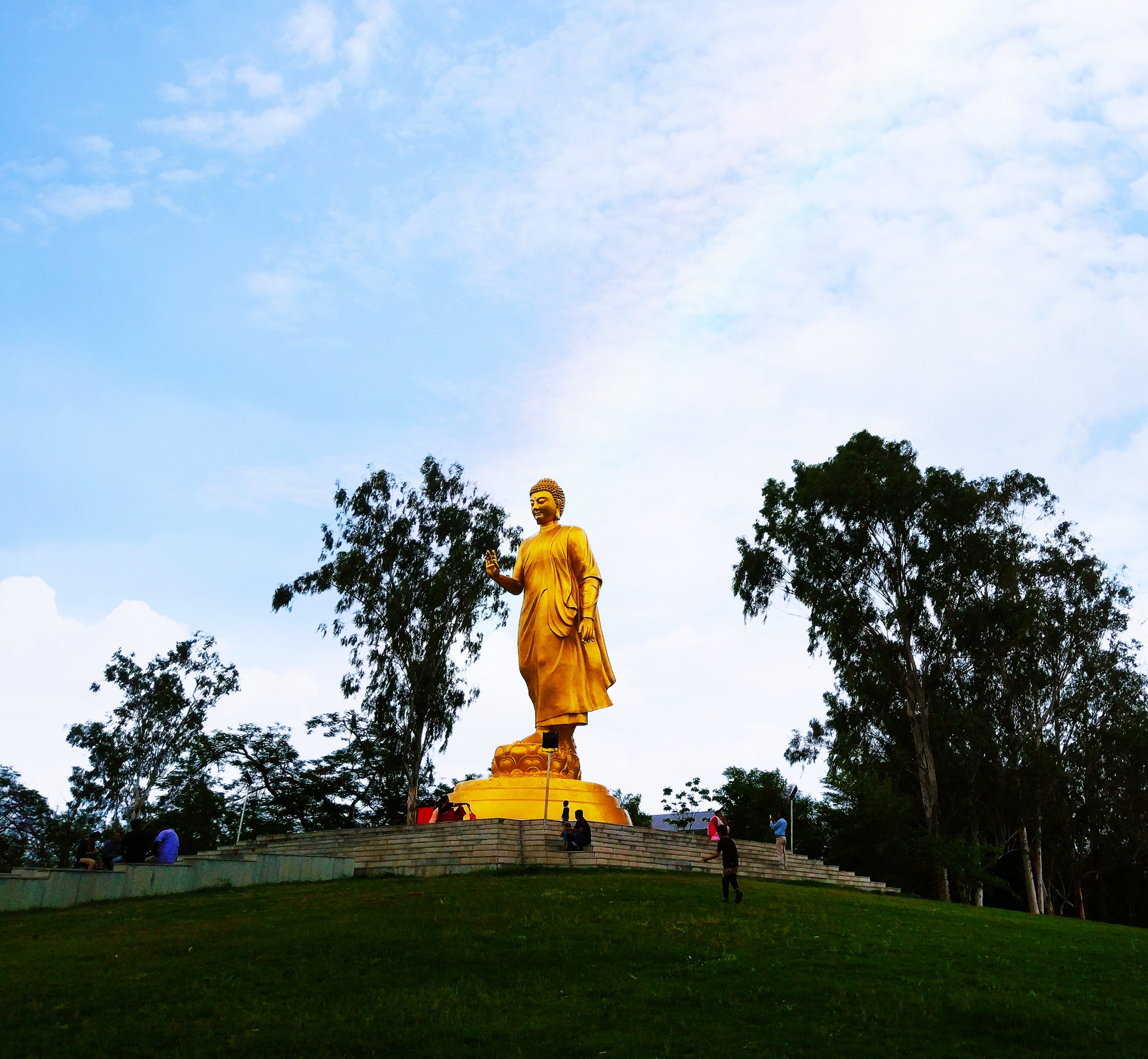 Largest standing statue of Lord Buddha
