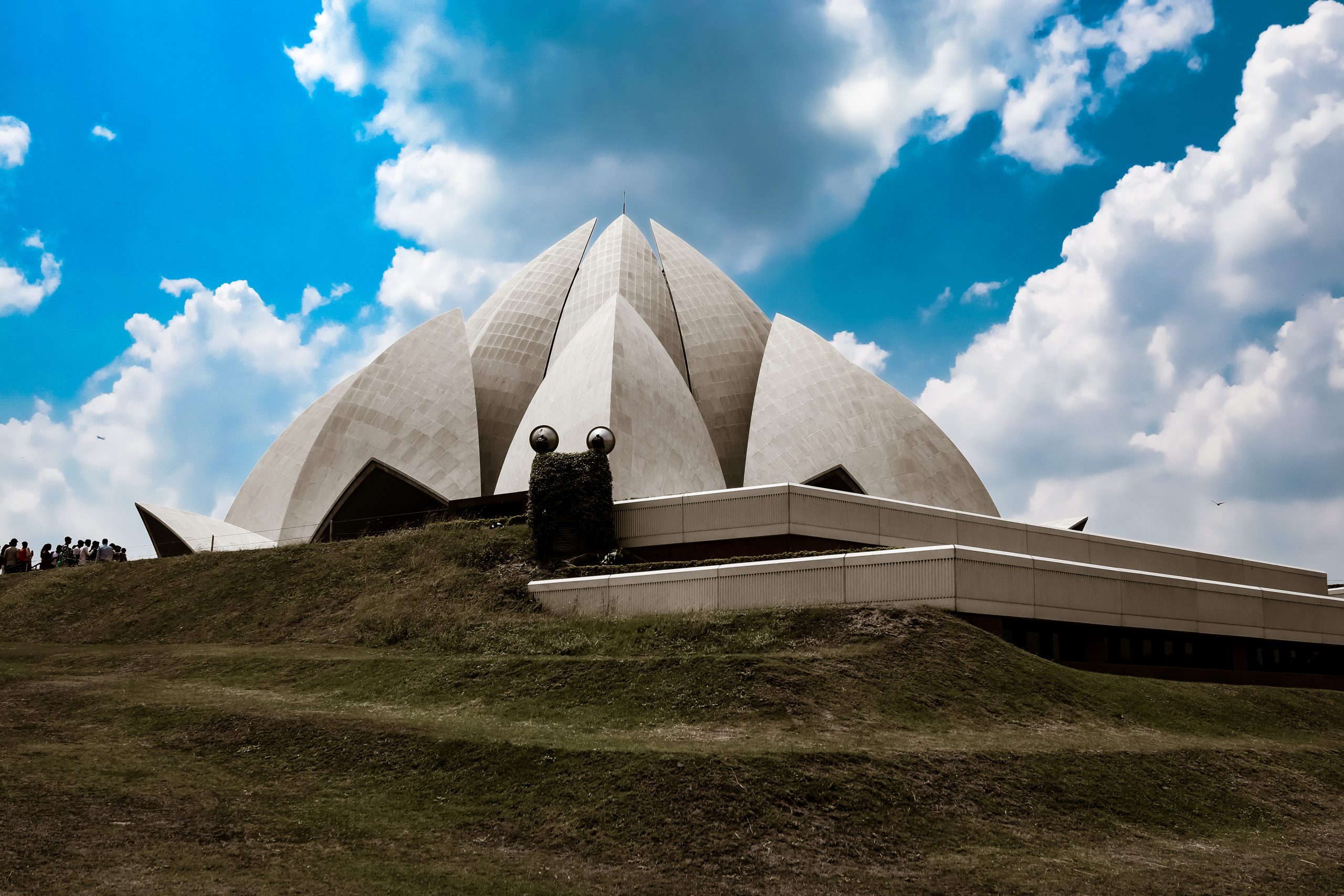 Lotus temple in Delhi - Free Image by MUHAMMED RAHIL P on 