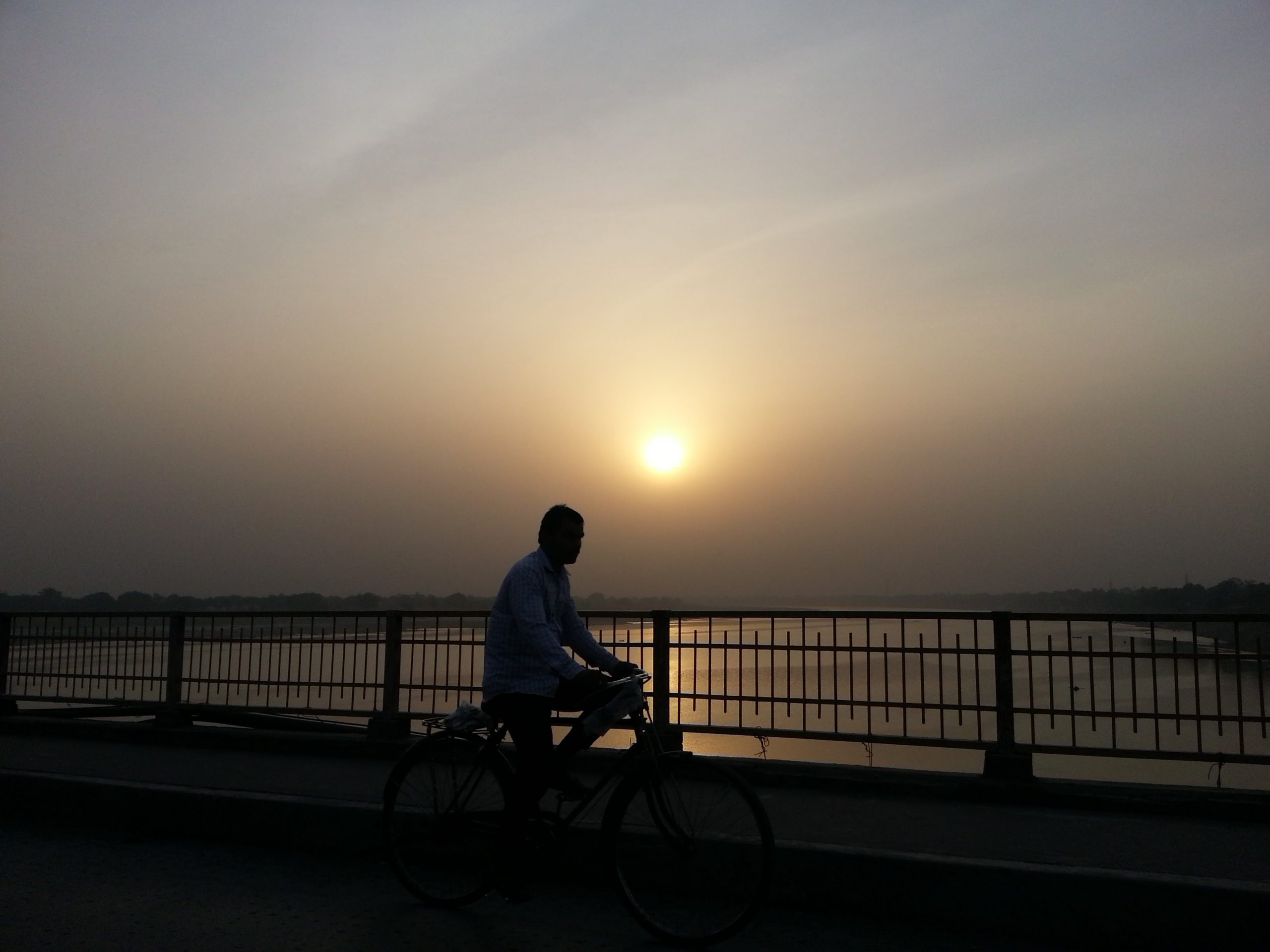 Evening at Shastri Bridge in Prayagraj - Free Image by Vishwajeet on ...