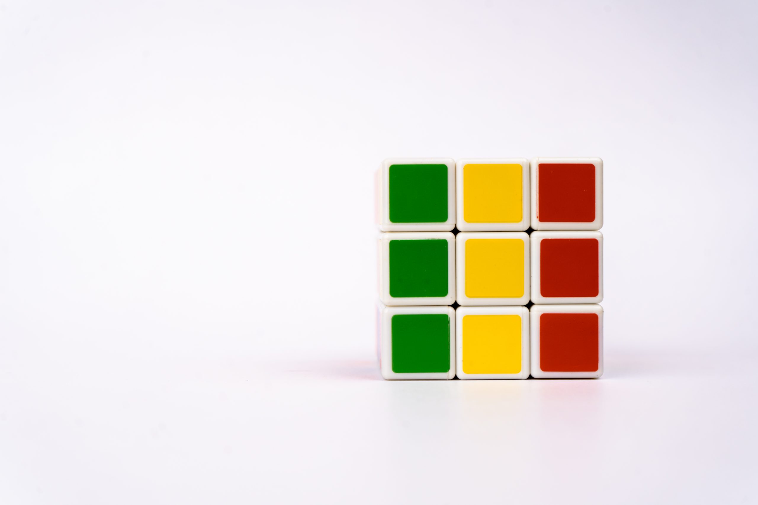 Mali flag on cube