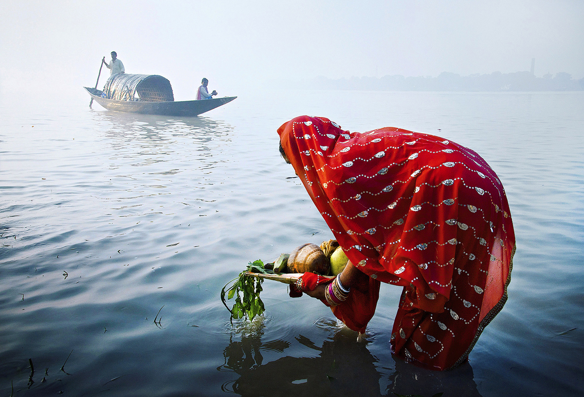 Morning Ritual in the Sea