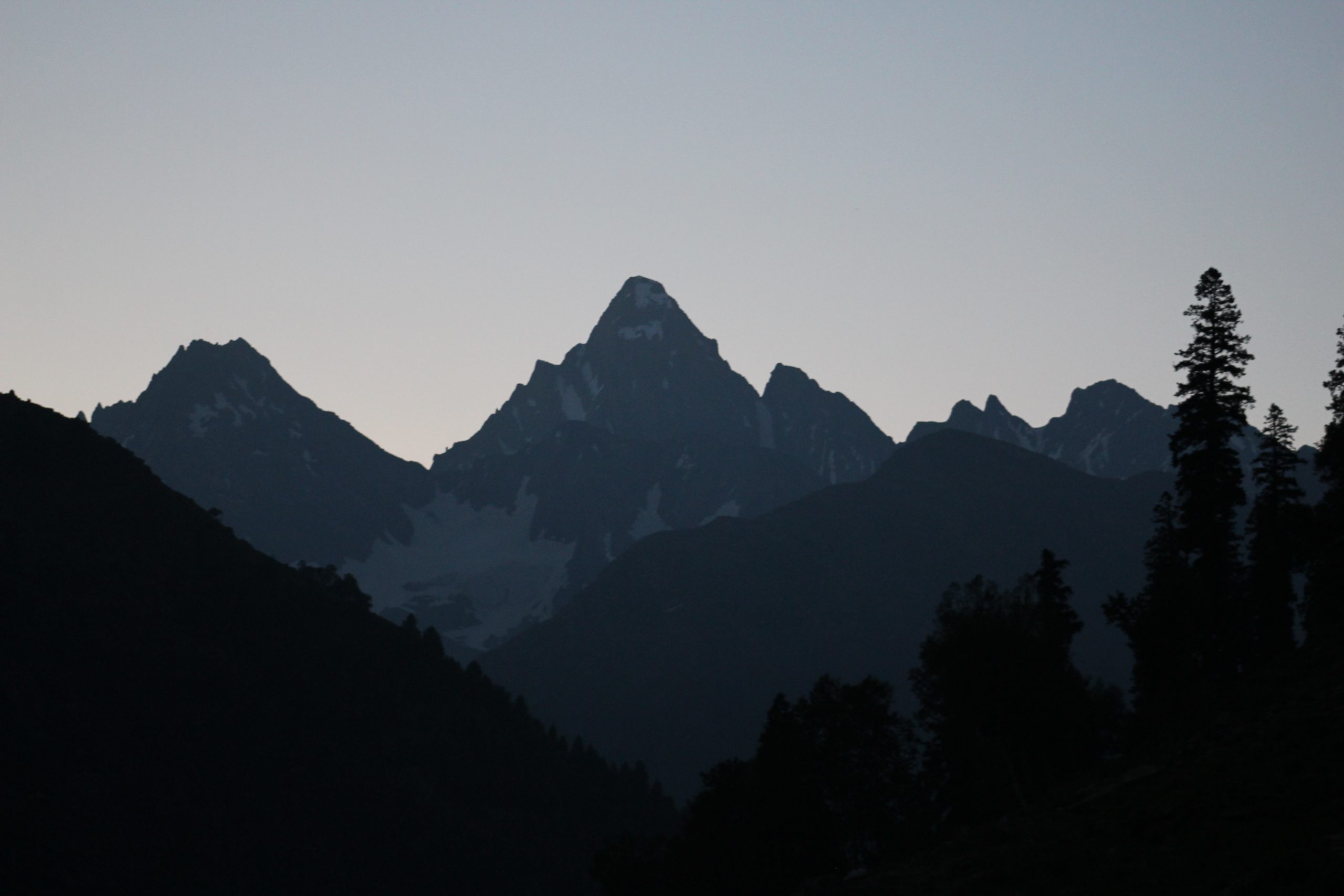 Mount Kolahoi in Kashmir