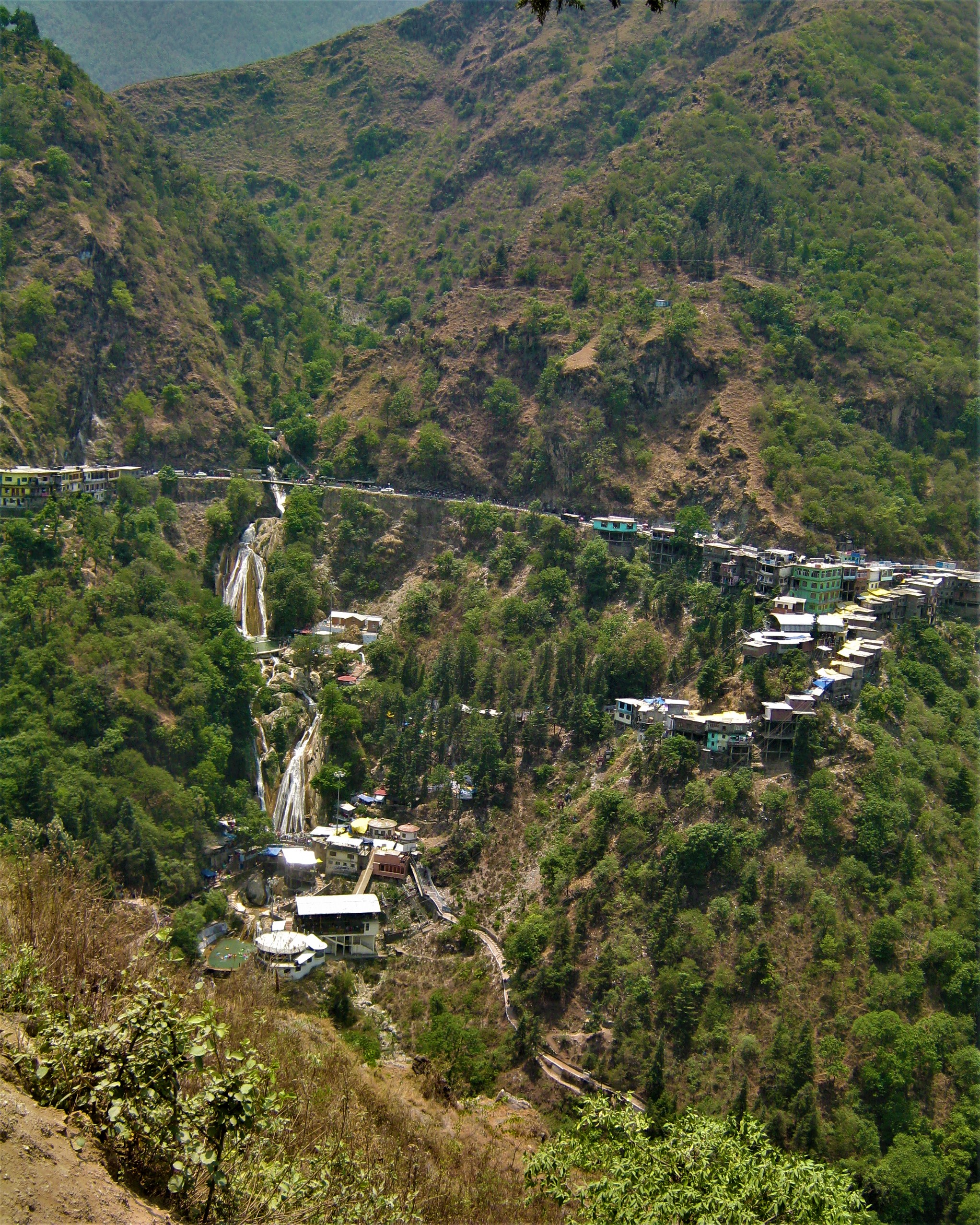 Narrow Mountain Valley