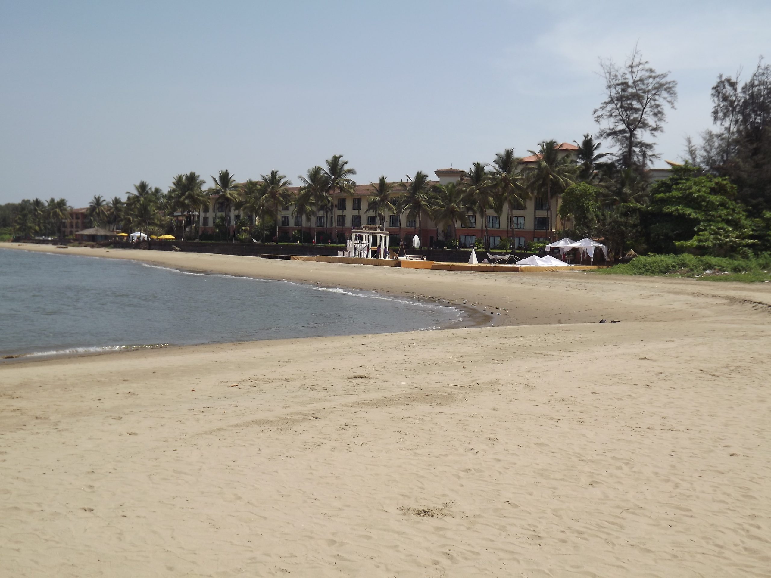Neat and clean Goa Beach