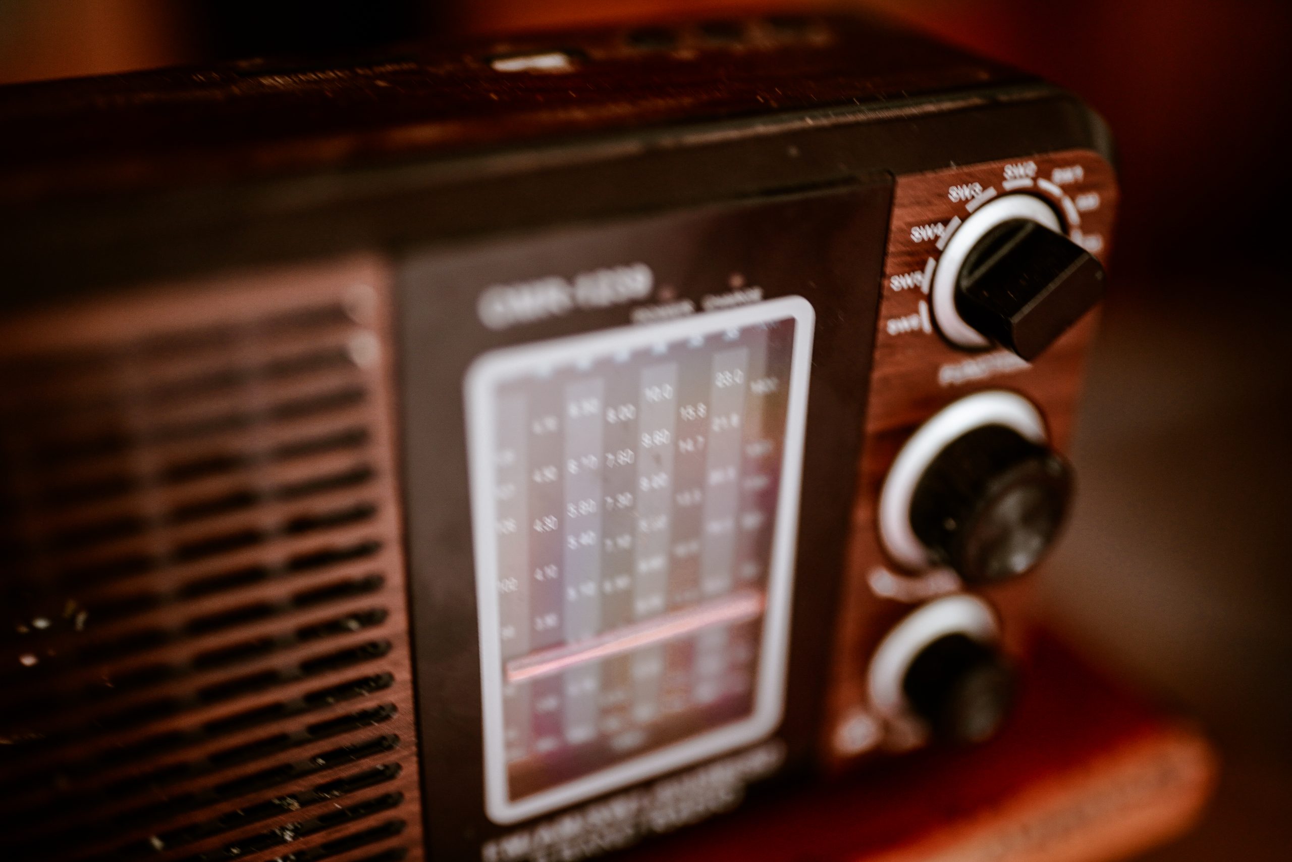 Old vintage radio