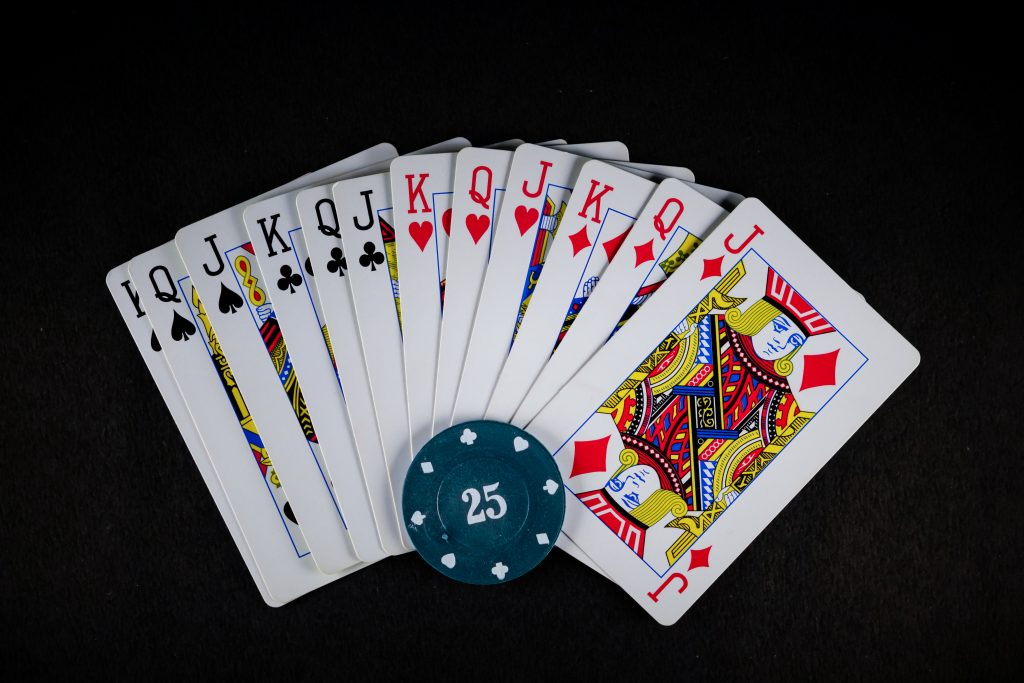 Playing card and blue poker - PixaHive