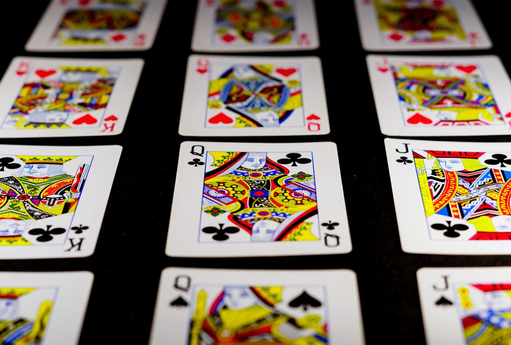 Poker Cards in Black Background - PixaHive