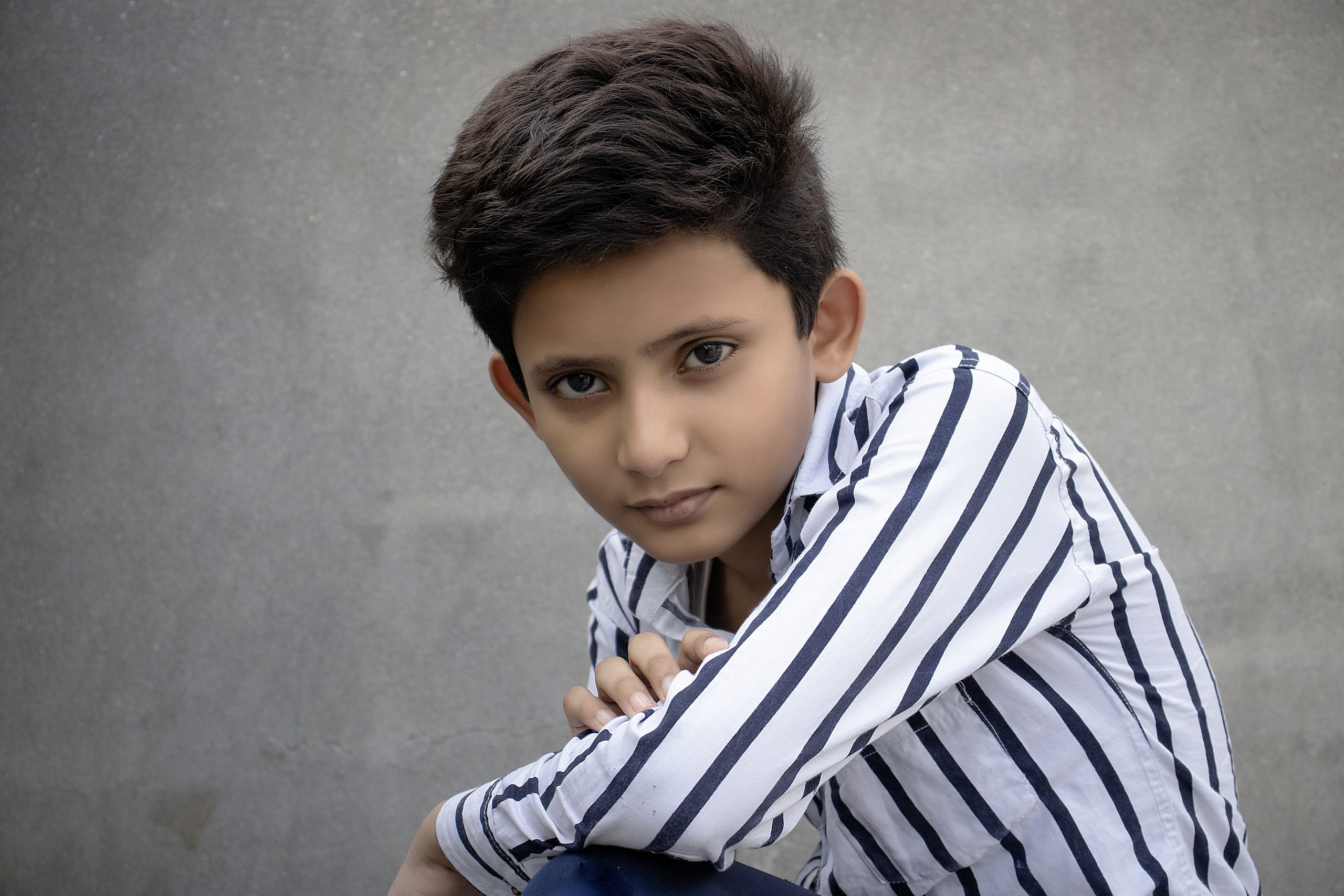 Portrait of a little boy - Free Image by AKASH GARG on 