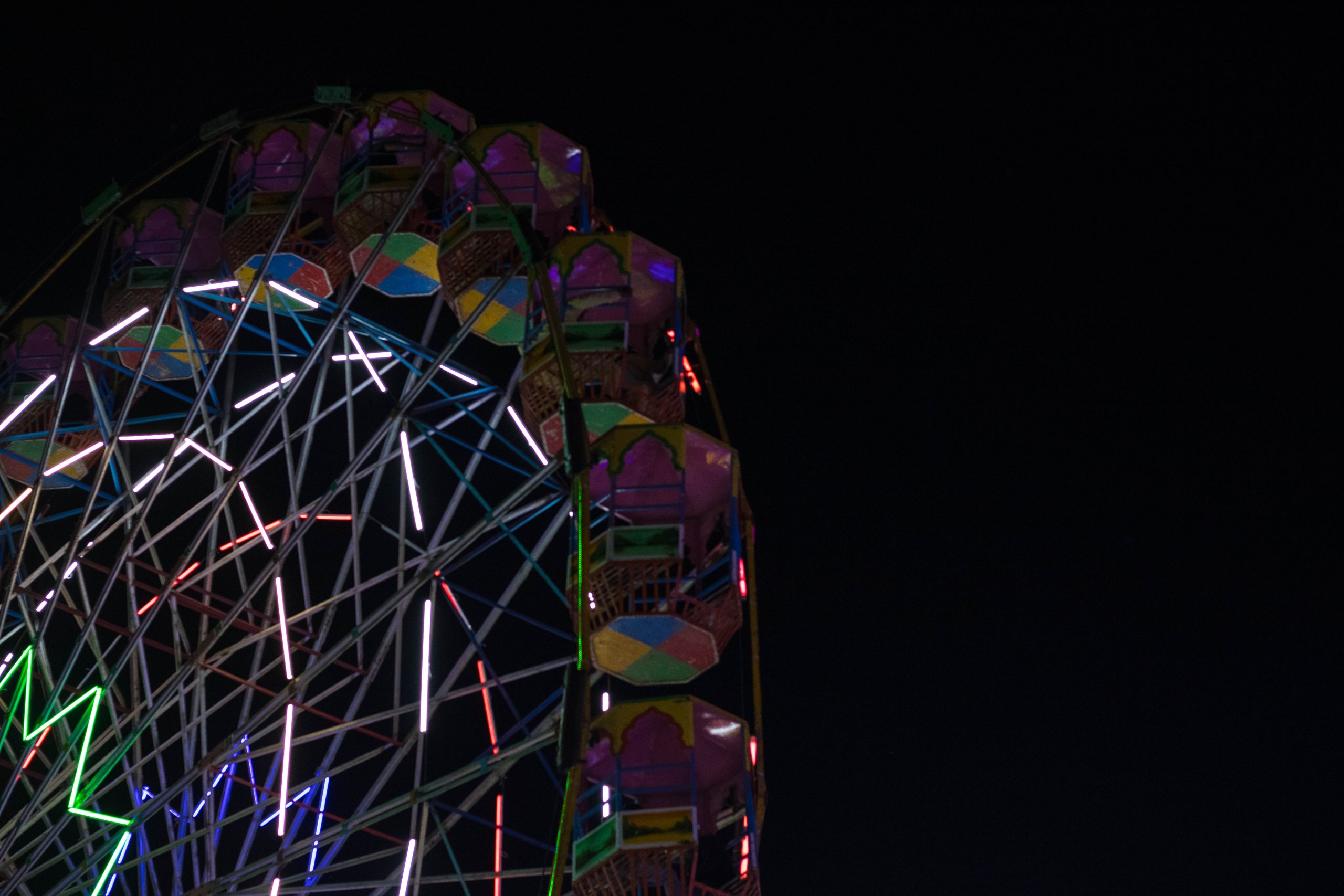 Big wheel in Pushkar Fair 2019.